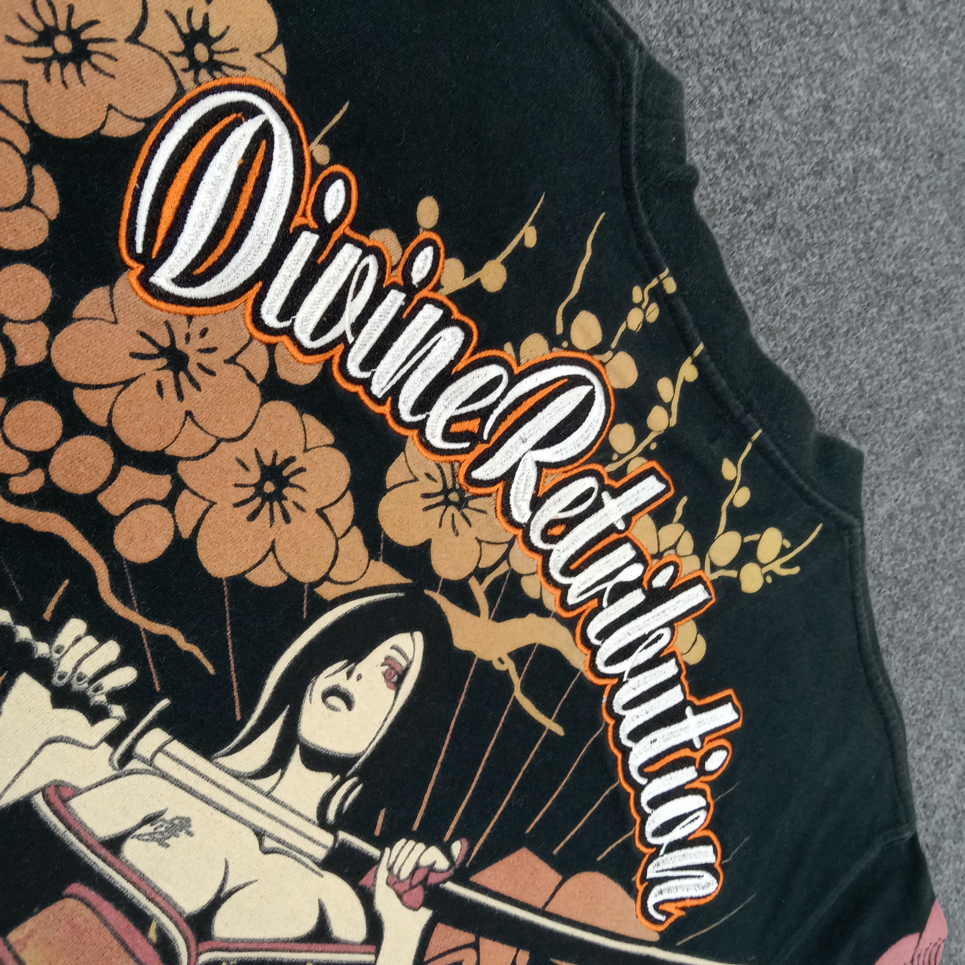 Japanese Brand × Vintage Divine Retribution Japanese Samurai Style Art Tshirt Size US M / EU 48-50 / 2 - 2 Thumbnail