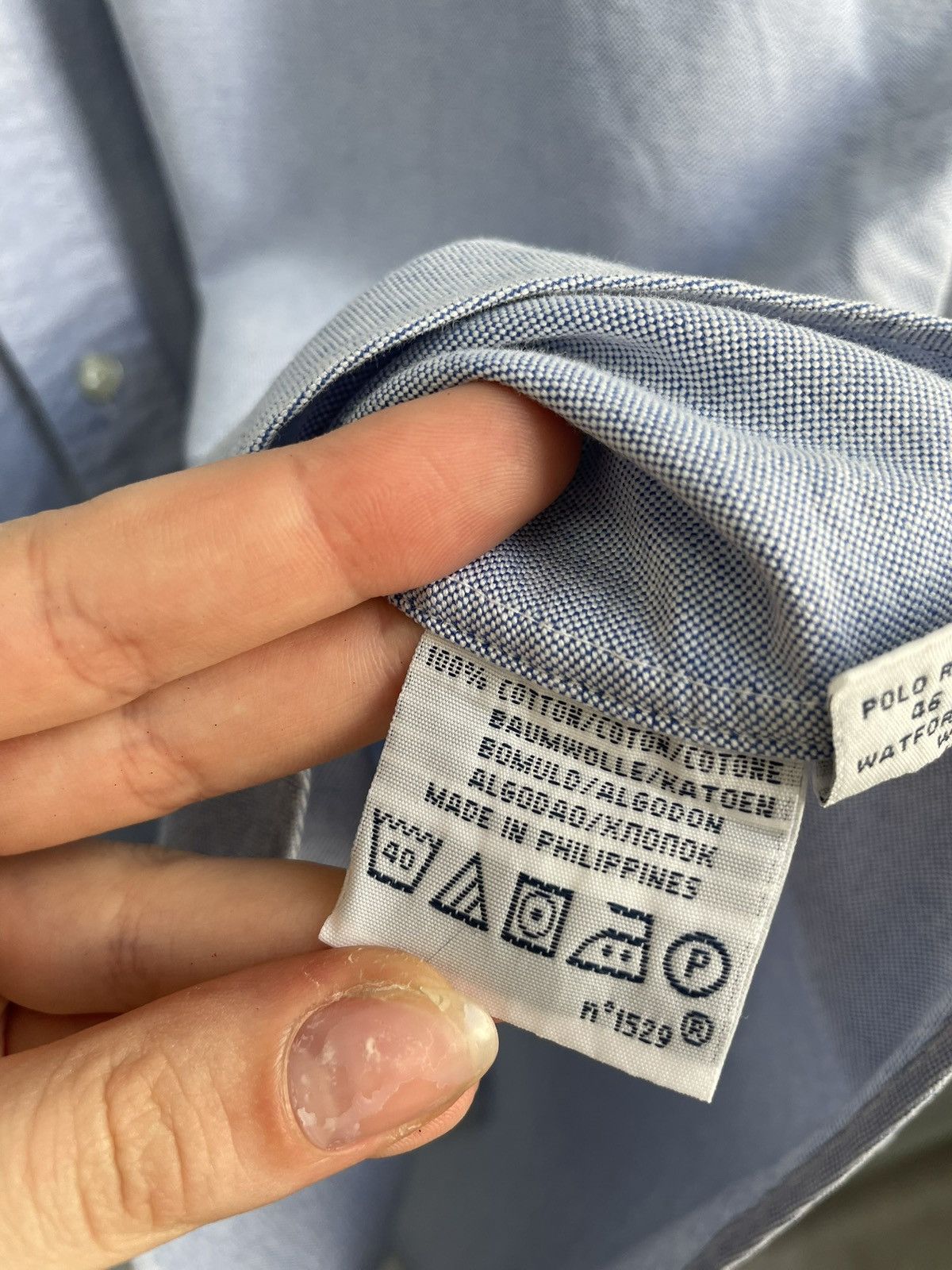 Polo Ralph Lauren y2k casual vintage Polo Ralph bear cotton shirt button up Size US XL / EU 56 / 4 - 5 Thumbnail