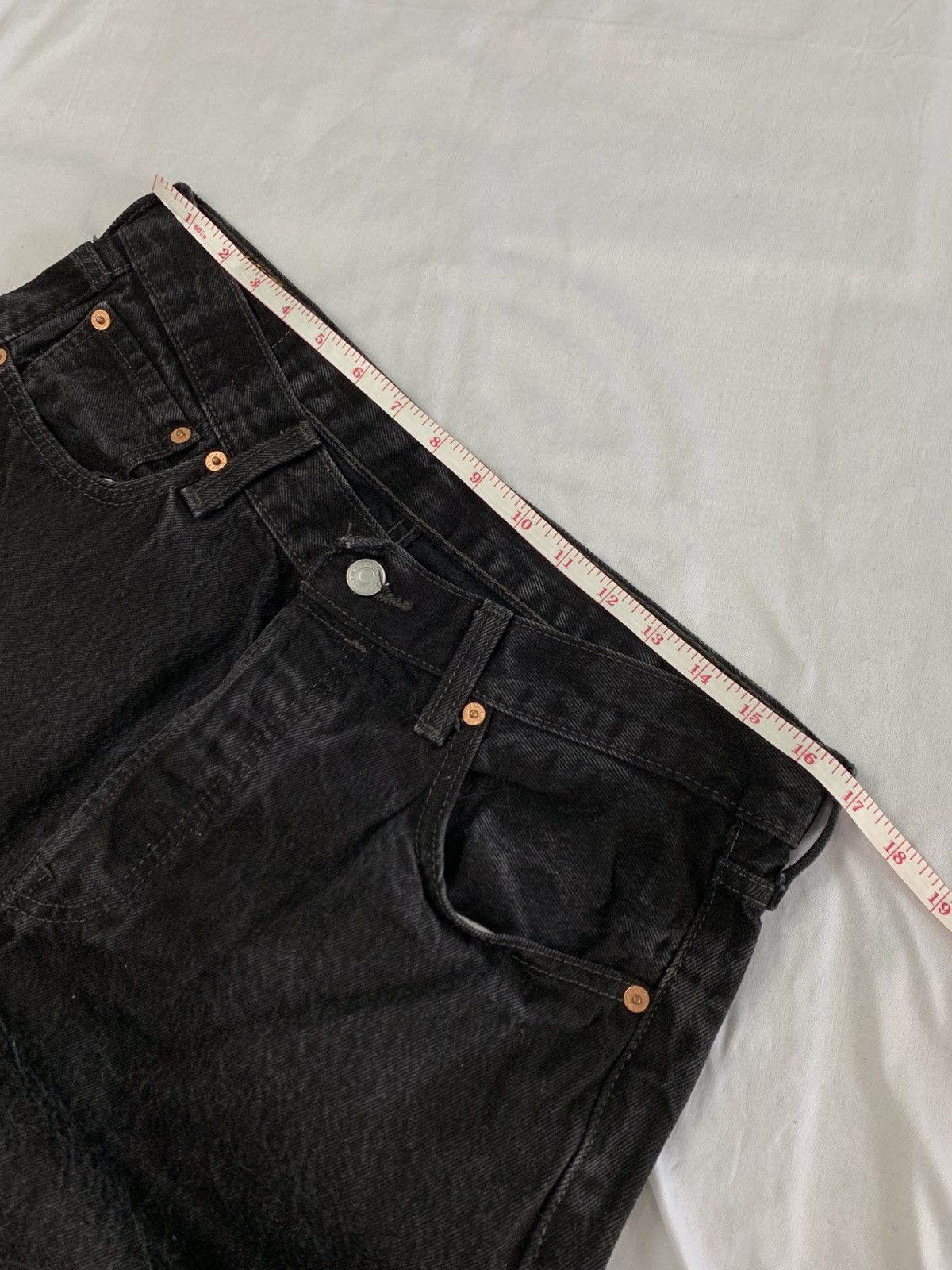 Levi's Levis 501 black jeans pant 34x32 Size US 34 / EU 50 - 9 Thumbnail