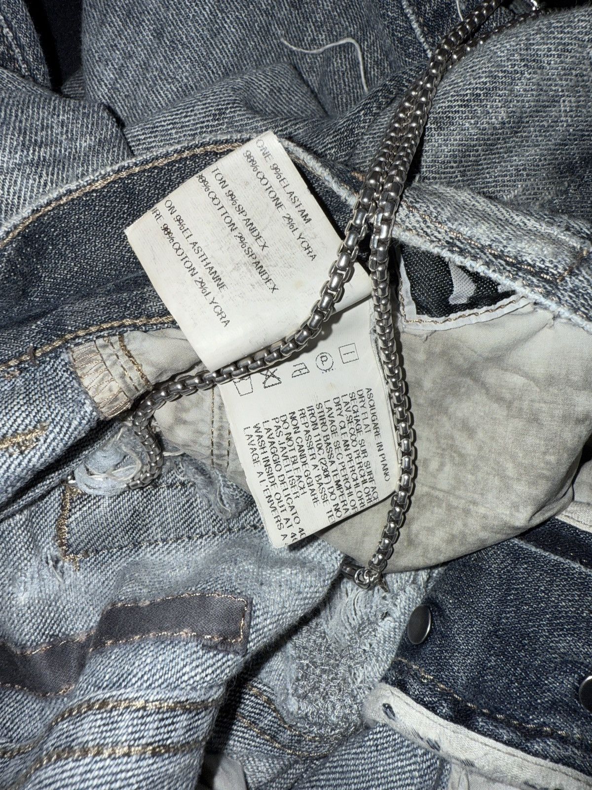 Rick Owens Rick Owen’s FW07 “Exploder” Dark Dust Bootcut Detroit Denim Size US 32 / EU 48 - 4 Thumbnail