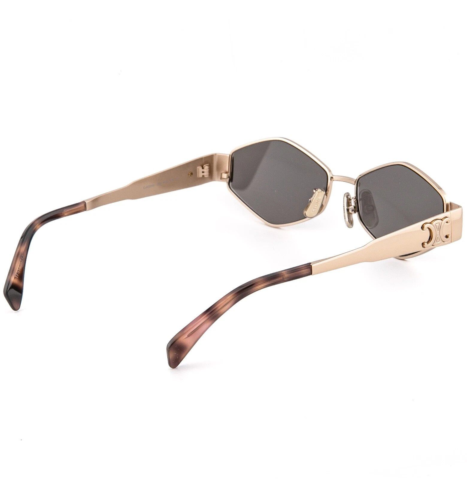Celine CELINE CL40254U 40254 METAL TRIOMPHE Unisex Sunglasses 28A Size ONE SIZE - 2 Thumbnail