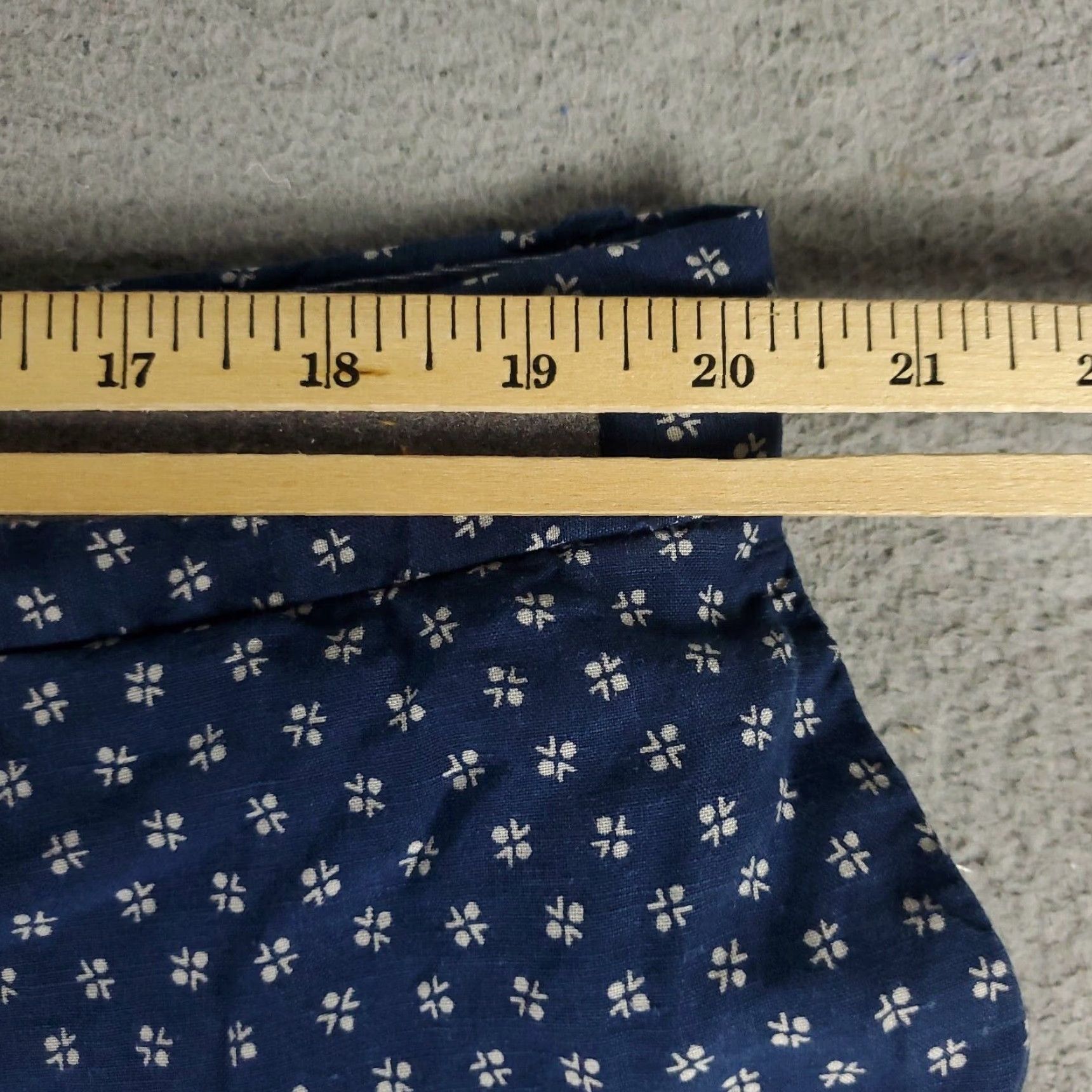 Ralph Lauren Ralph Lauren Shorts Mens Size 40 Blue Geometric Pony Casual Flat Front Chino * Size US 40 / EU 56 - 4 Thumbnail