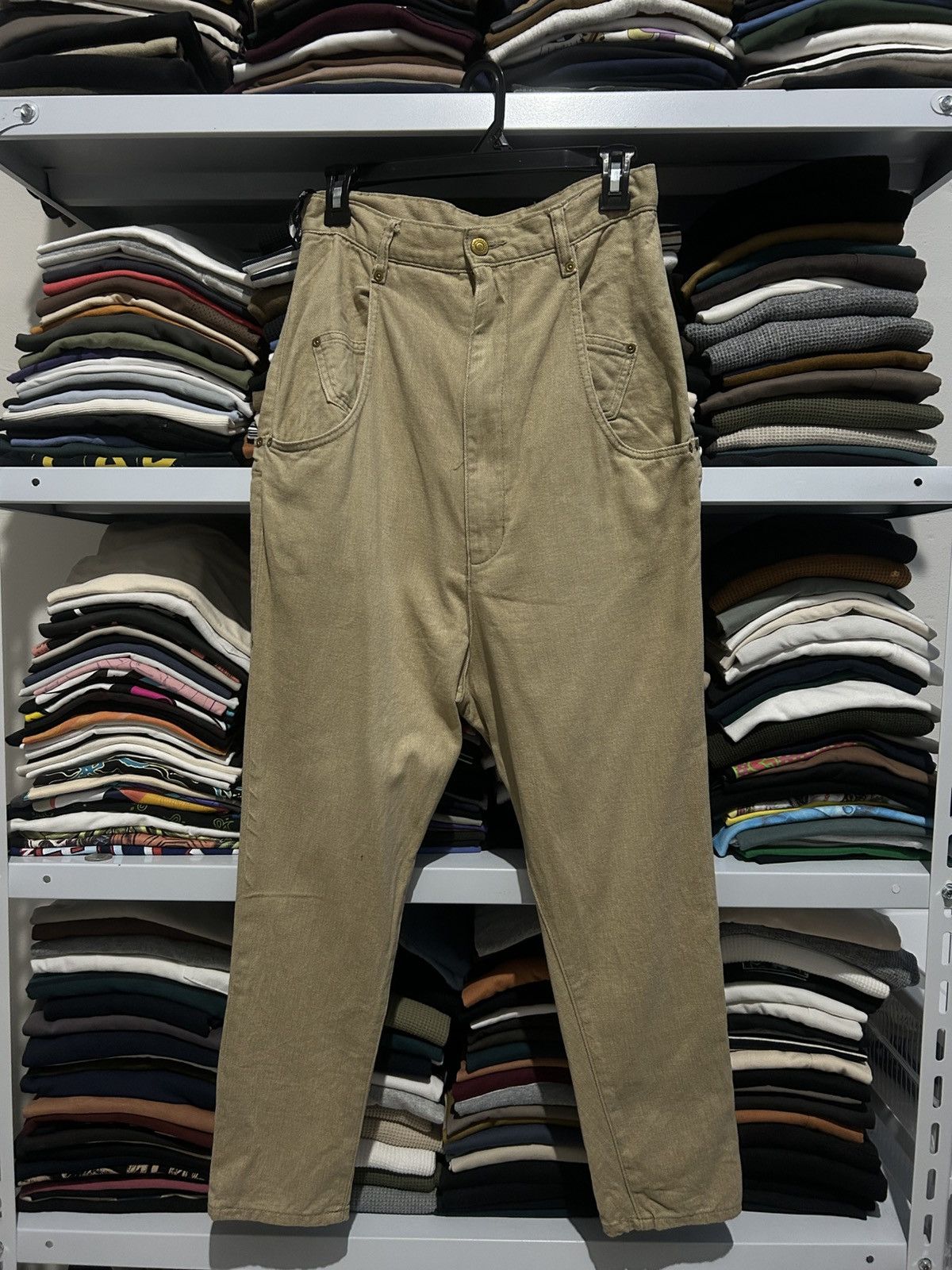 mercibeaucoup Issey miyake Mercibeaucoup,Drop Crotch Pants Size US 28 / EU 44 - 2 Thumbnail