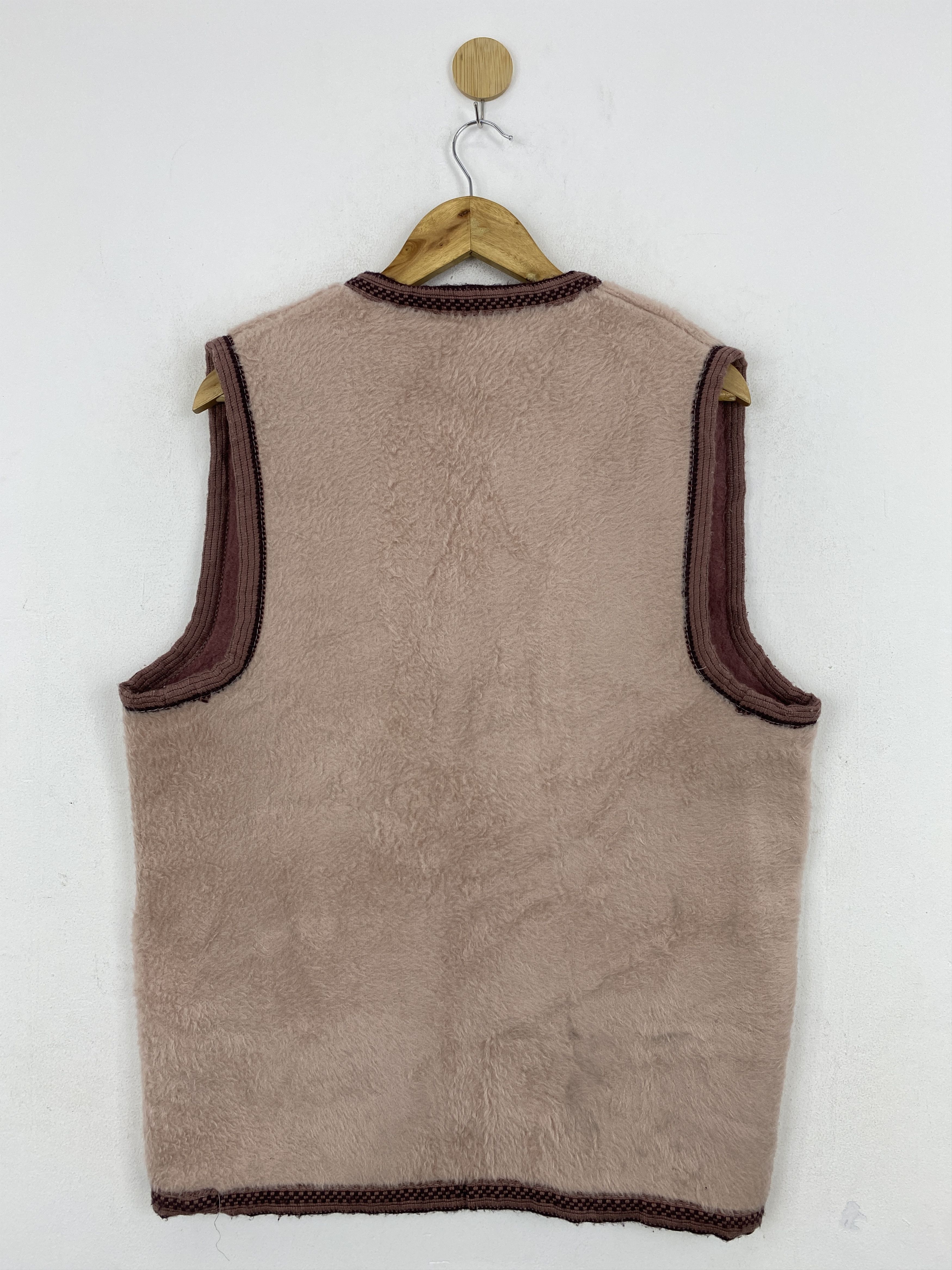 Japanese Brand Vintage Japanese Brand Archive Deep Pile Vest JA0124 Size US S / EU 44-46 / 1 - 2 Thumbnail