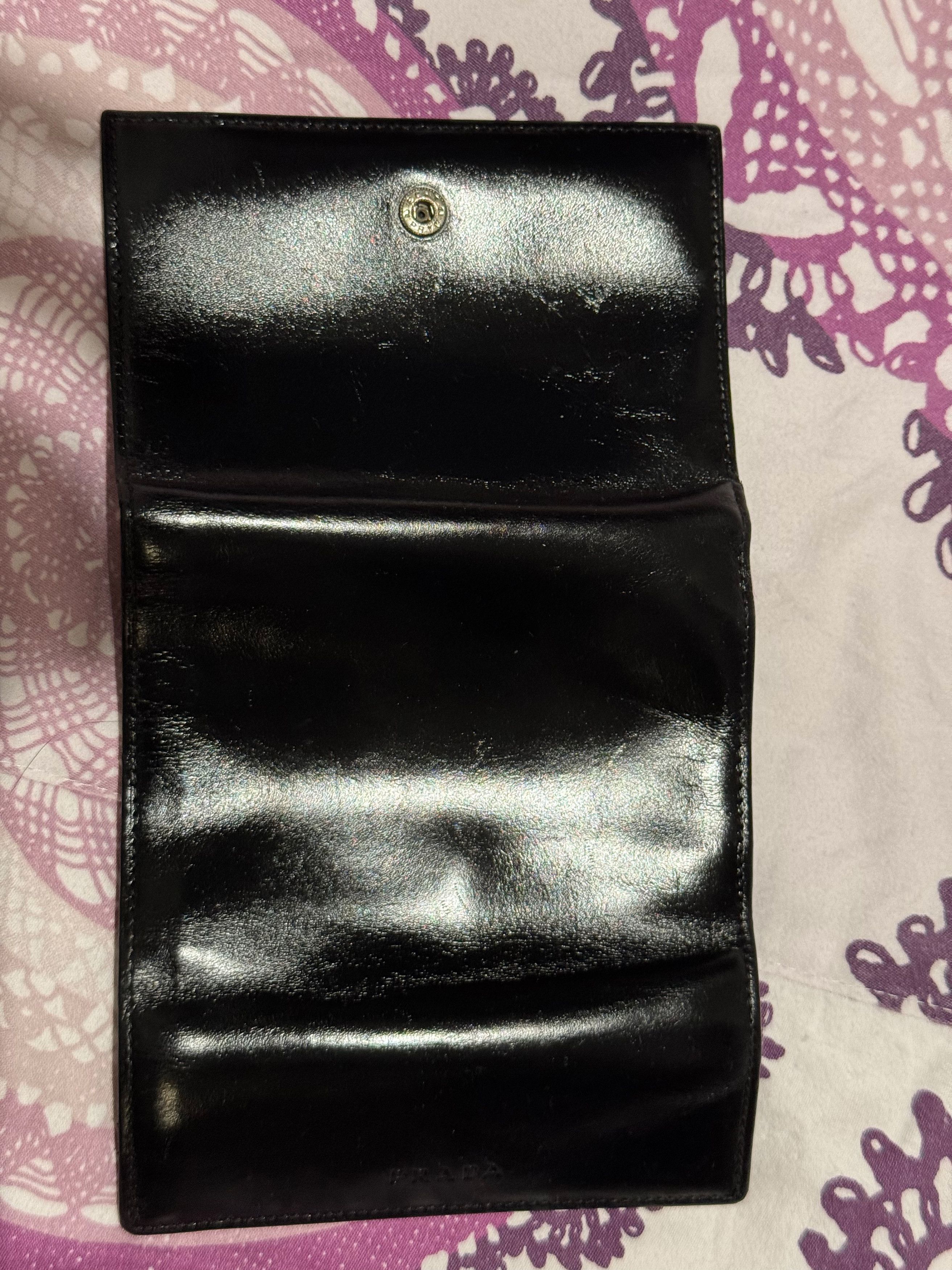 Prada Prada Small Leather Wallet Size ONE SIZE - 6 Thumbnail