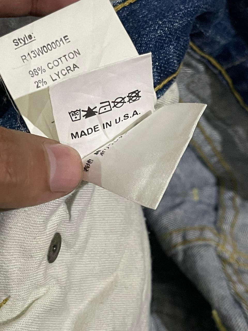 R13 R13 Boyfriend Jeans Size 29" - 13 Thumbnail