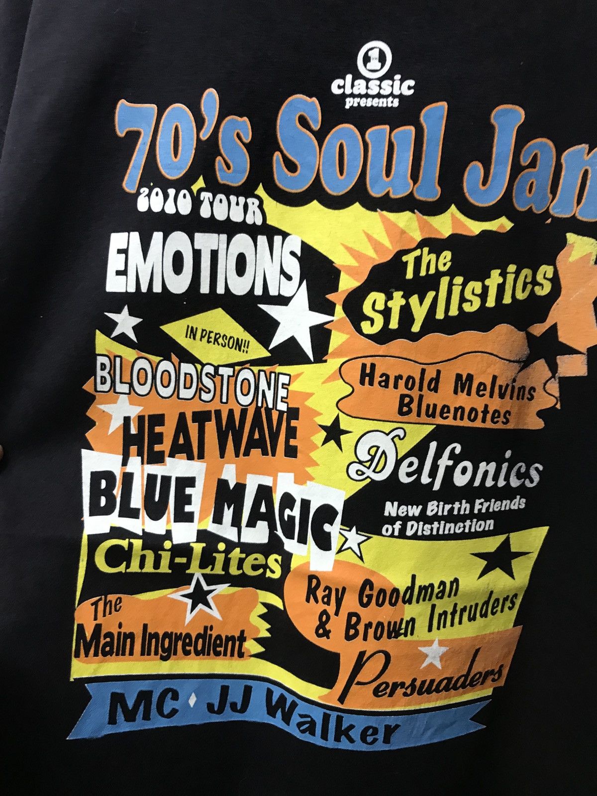 Band Tees × Rap Tees Vintage Jimmie Walker jj 70’s Soul Jam T-shirt Size US XXL / EU 58 / 5 - 3 Thumbnail