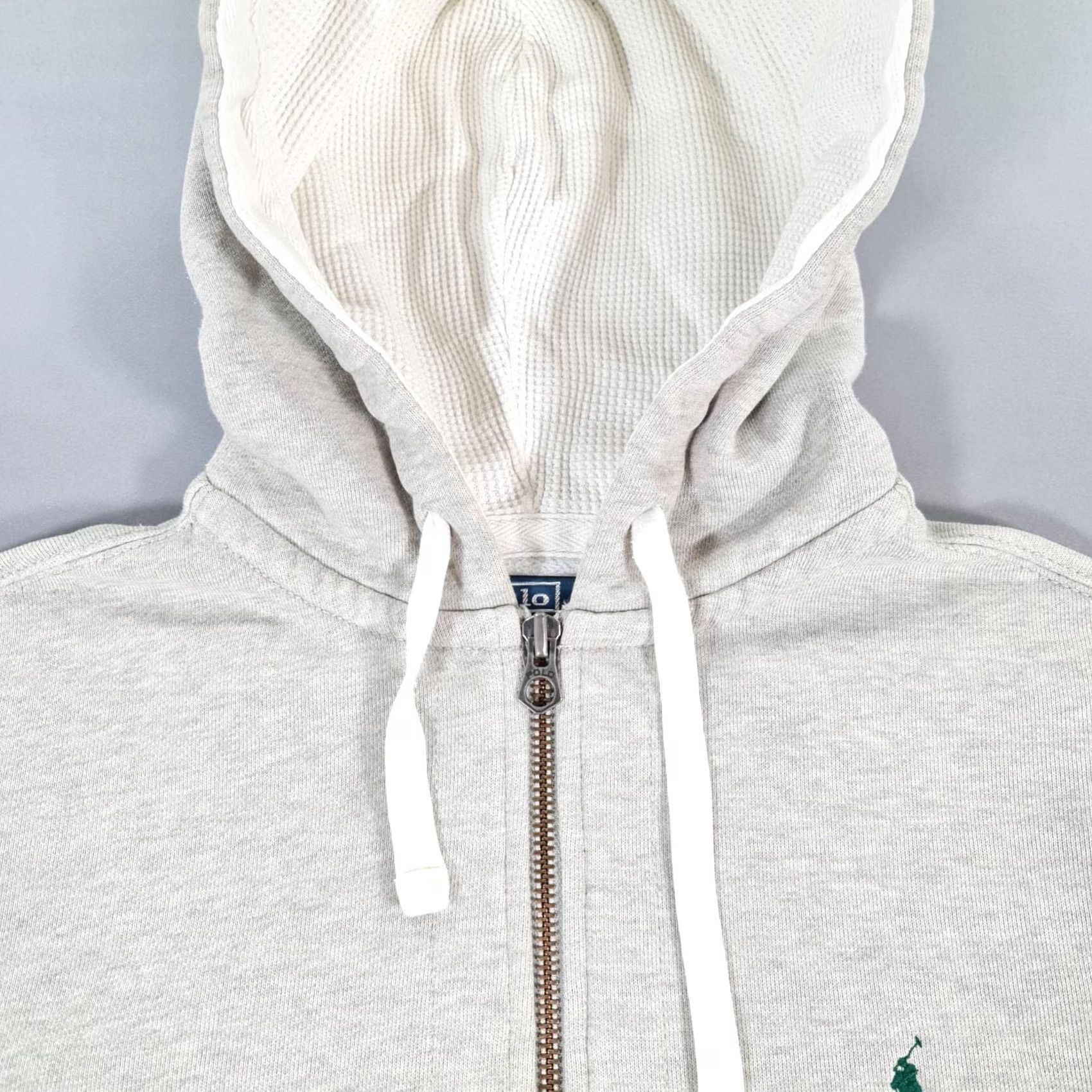 Polo Ralph Lauren Polo Ralph Lauren Mens Hoodie Grey Large Full Zip Fleece Cotton Logo Pockets 86% Cotton 14% Polyester Size US L / EU 52-54 / 3 - 2 Thumbnail