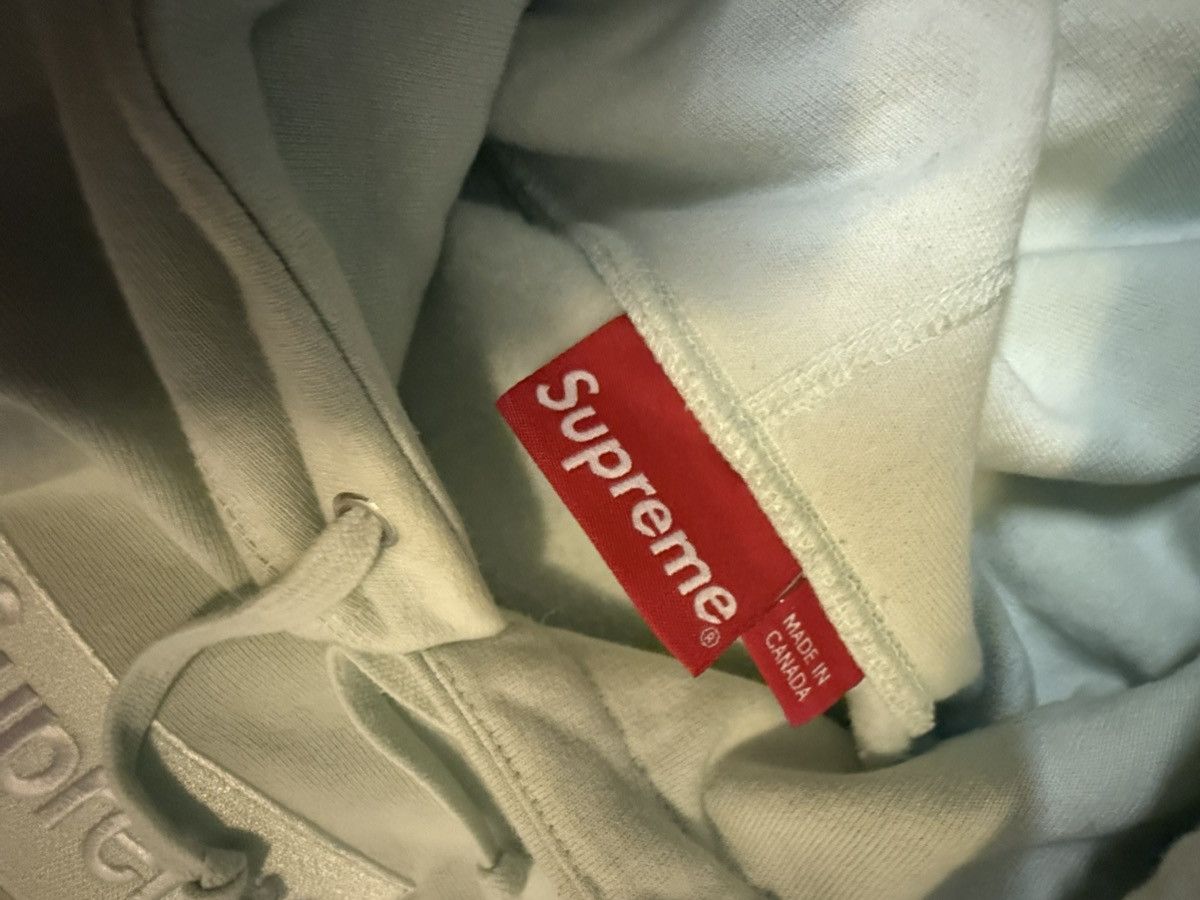 Supreme Supreme box logo hoodie in mint Size US L / EU 52-54 / 3 - 2 Thumbnail