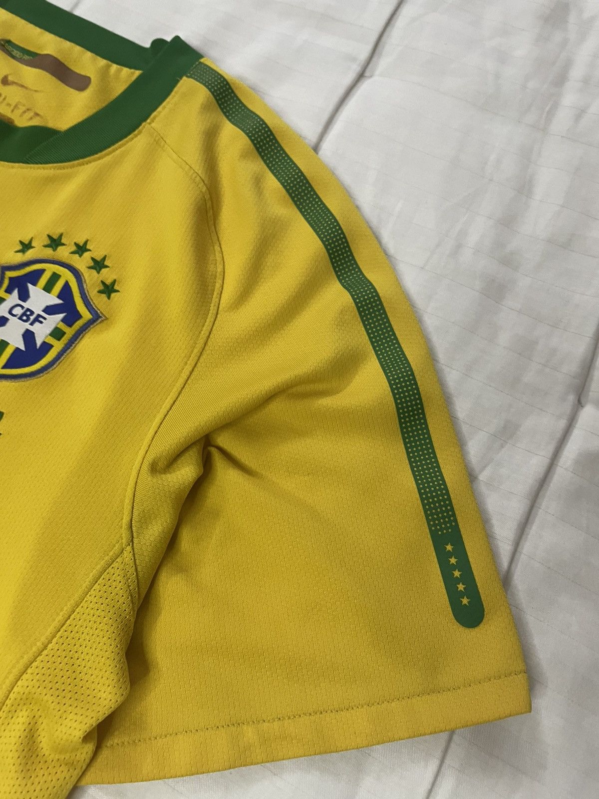 Nike Vintage Nike Brazil 2008-2010 Home Soccer Football Jersey Size US M / EU 48-50 / 2 - 7 Thumbnail