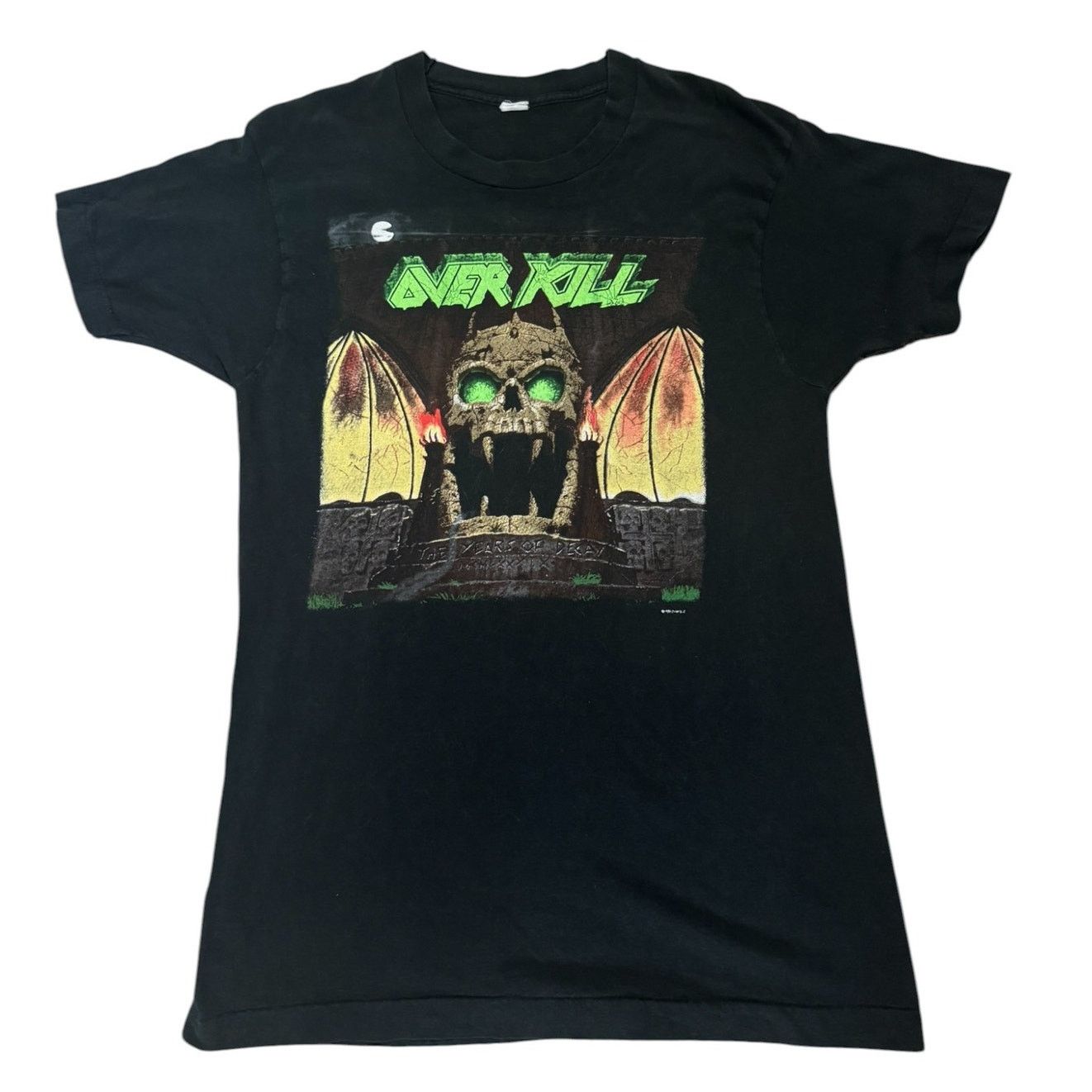 Other Vintage 1989 Overkill Tour band Tee Rare Metal Shirt M/L Size US L / EU 52-54 / 3 - 1 Thumbnail