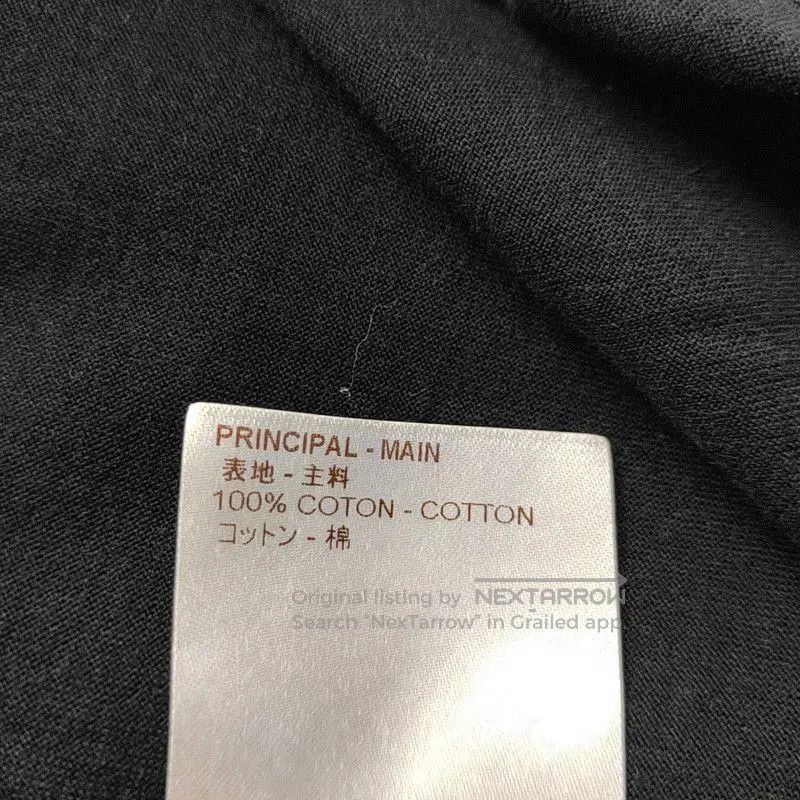 Louis Vuitton Louis Vuitton Black Cotton Short Sleeve T-Shirt . Size US L / EU 52-54 / 3 - 3 Thumbnail