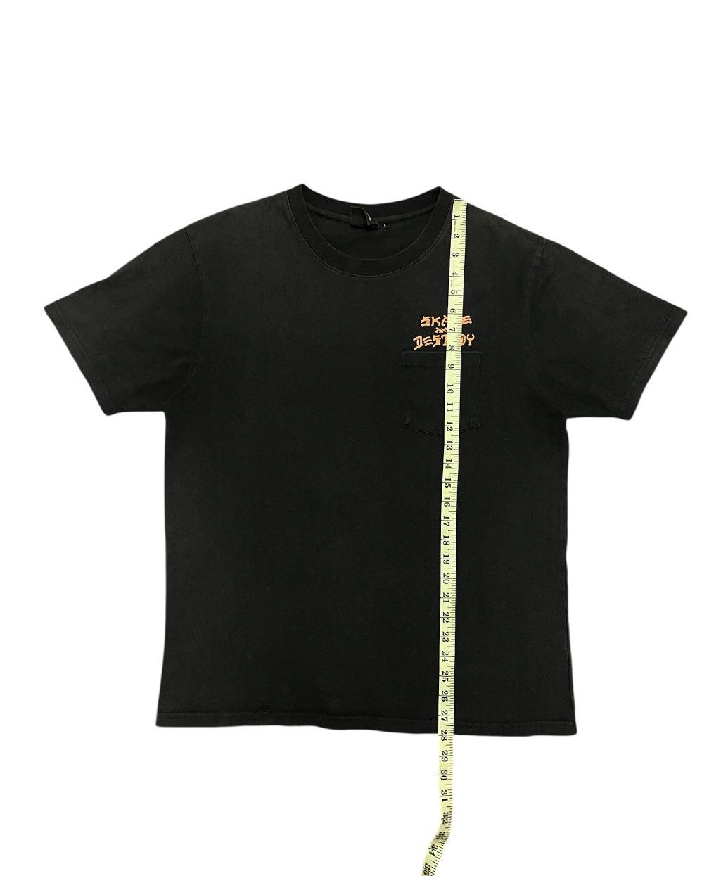Thrasher THRASHER SKATE AND DESTROY SINGLE POCKET TEES x VINTAGE Size US L / EU 52-54 / 3 - 5 Thumbnail