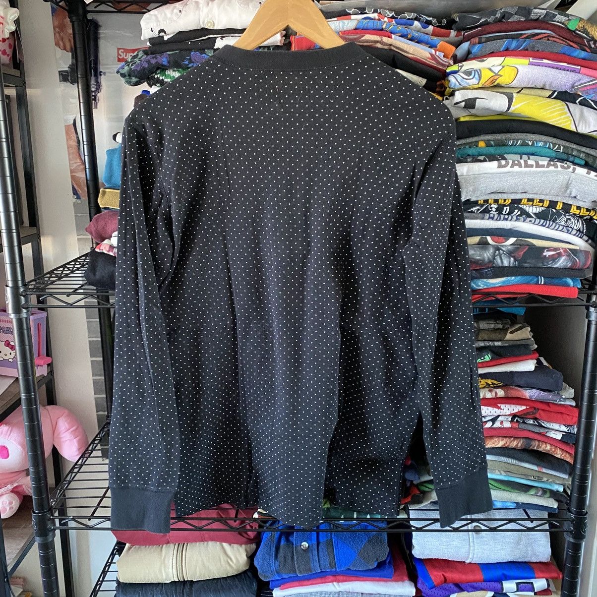 Supreme Supreme Polka Dot Thermal Henley 2013 Black Grunge Punk Y2K Size US M / EU 48-50 / 2 - 5 Thumbnail