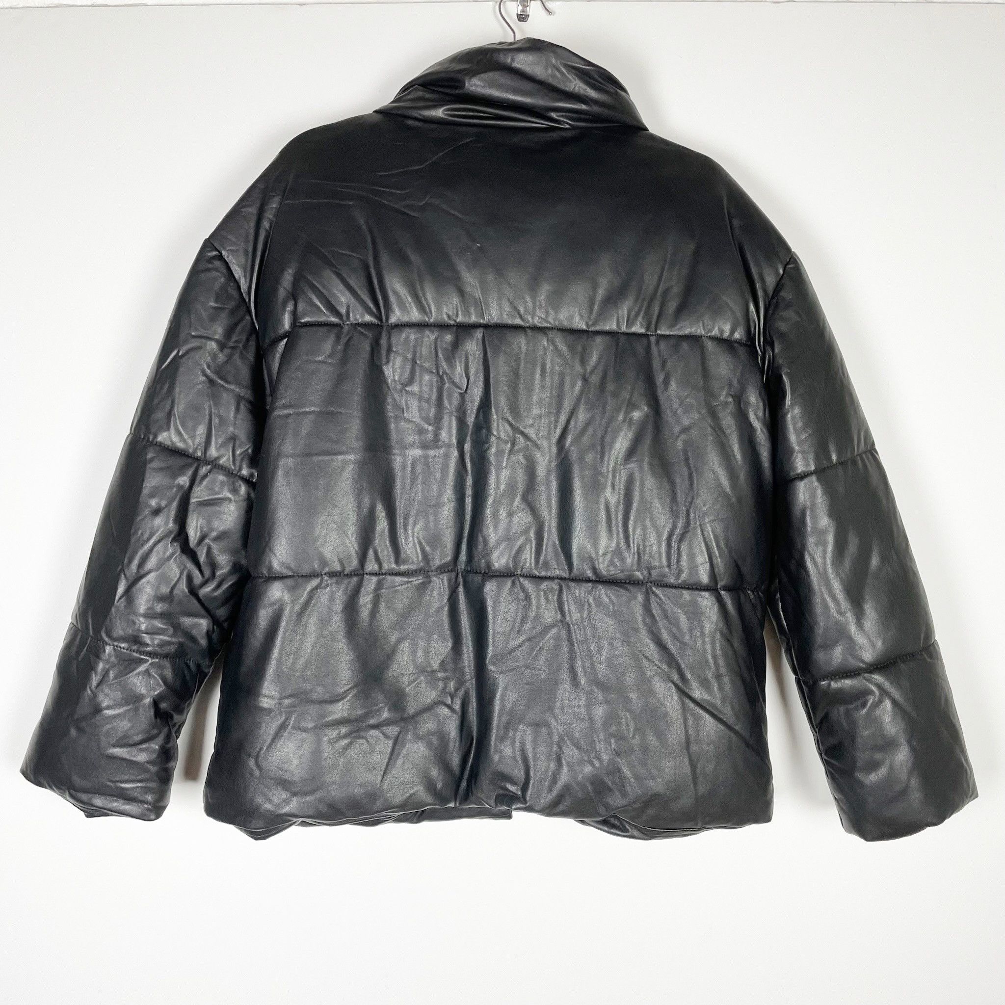 Other Bagatelle NYC Faux Vegan Leather Quilted Puffer Size M / US 6-8 / IT 42-44 - 4 Thumbnail