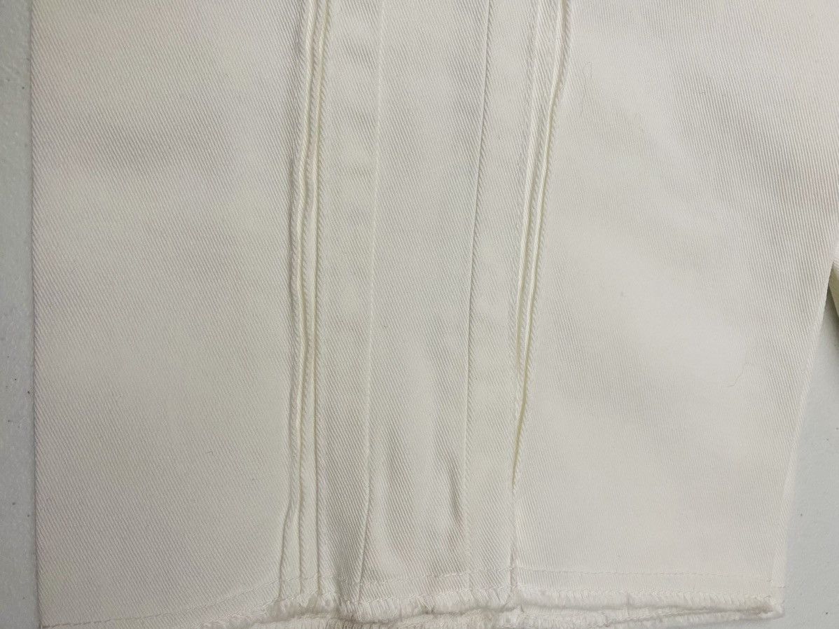 Maison Margiela Maison Margiela 🇮🇹 White Triple Pleated Seam Trouser 52 NEW Size US 36 / EU 52 - 18 Thumbnail