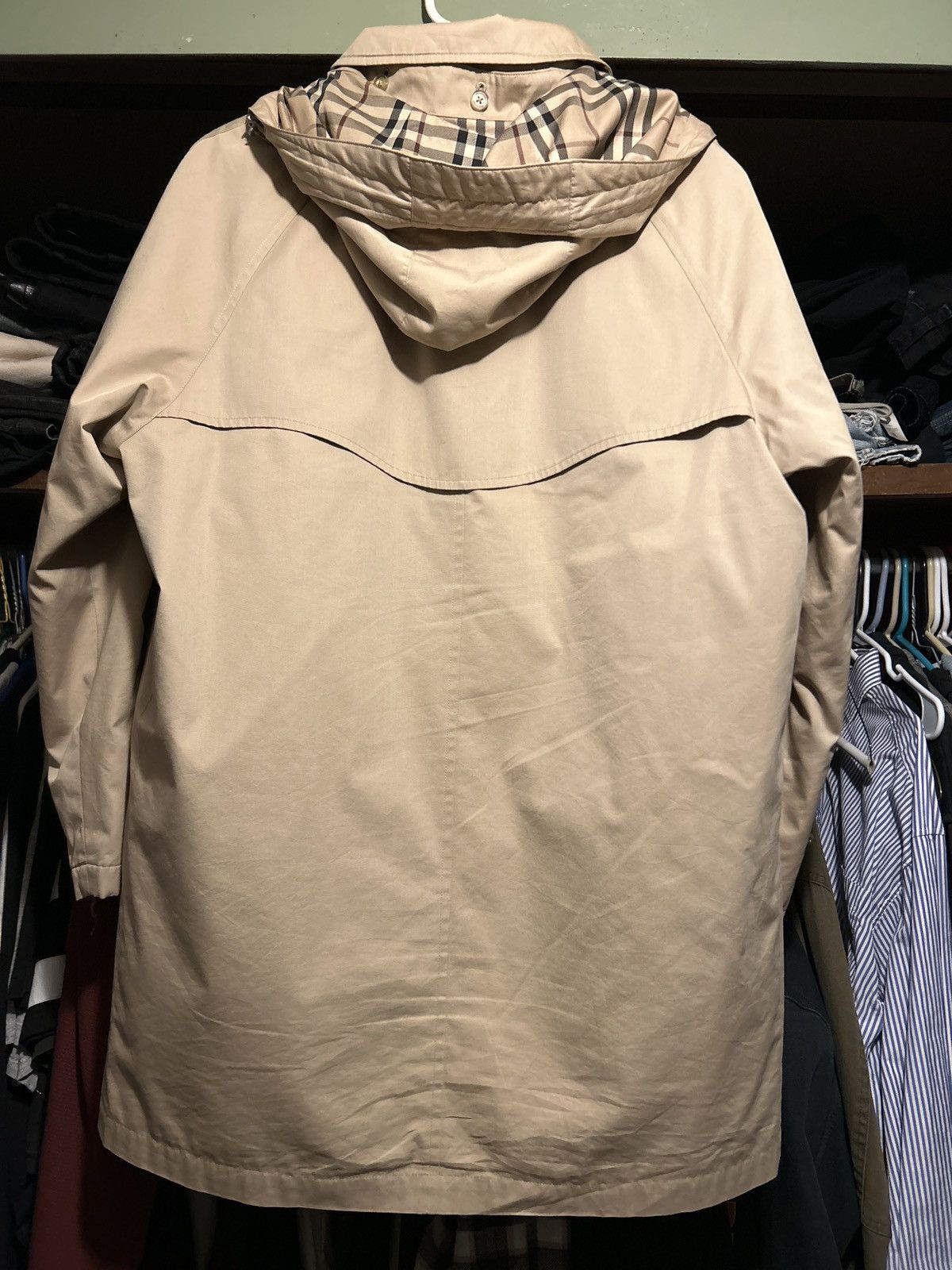 Burberry Burberry Nova Check Trench Coat Size US M / EU 48-50 / 2 - 2 Thumbnail