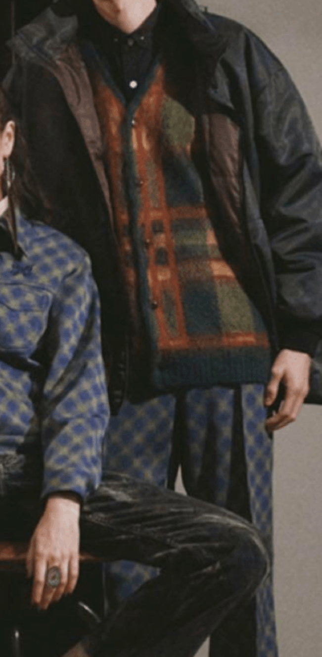 Needles Needles Mohair Cardigan Check Size US S / EU 44-46 / 1 - 8 Thumbnail