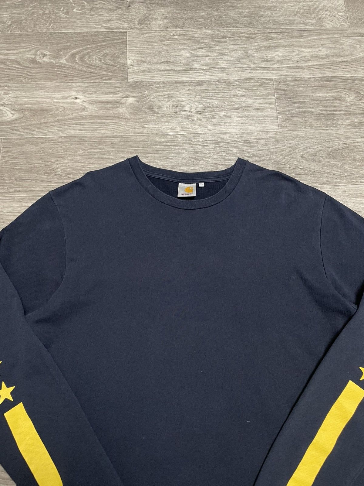 Carhartt Vintage Carhartt Relaxed Fit Graphic Heavyweight Long Sleeve Size US XL / EU 56 / 4 - 2 Thumbnail