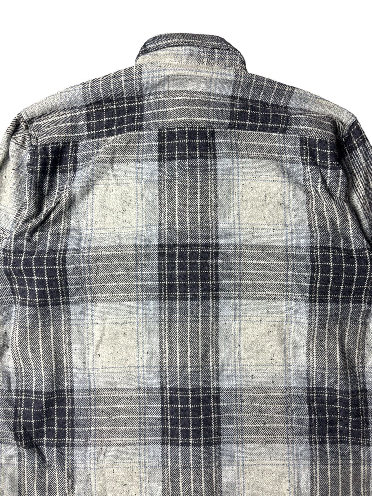 Armani 1990s Armani Jeans Flannel Harvard Shirt Size US L / EU 52-54 / 3 - 11 Thumbnail