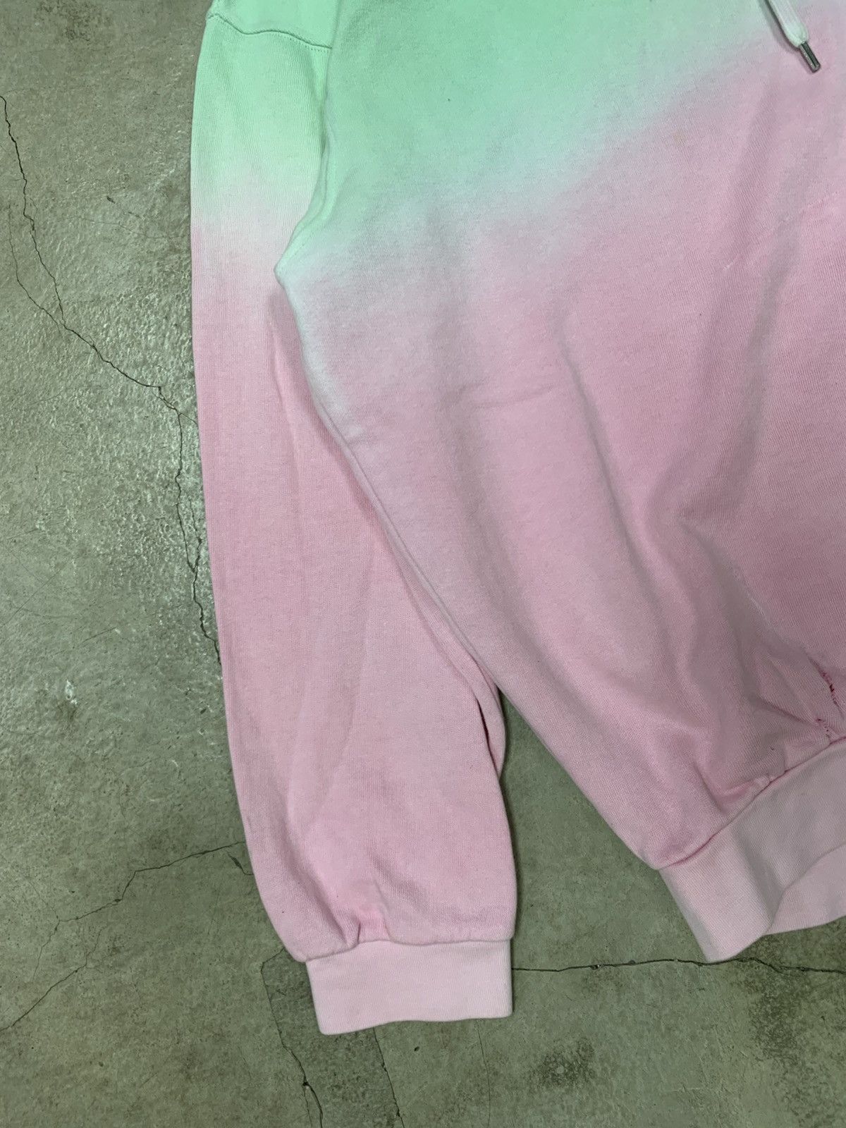 Stussy Stussy Distressed Stock Tie Die Lilac Baggy Hoodie Size US XXL / EU 58 / 5 - 6 Thumbnail