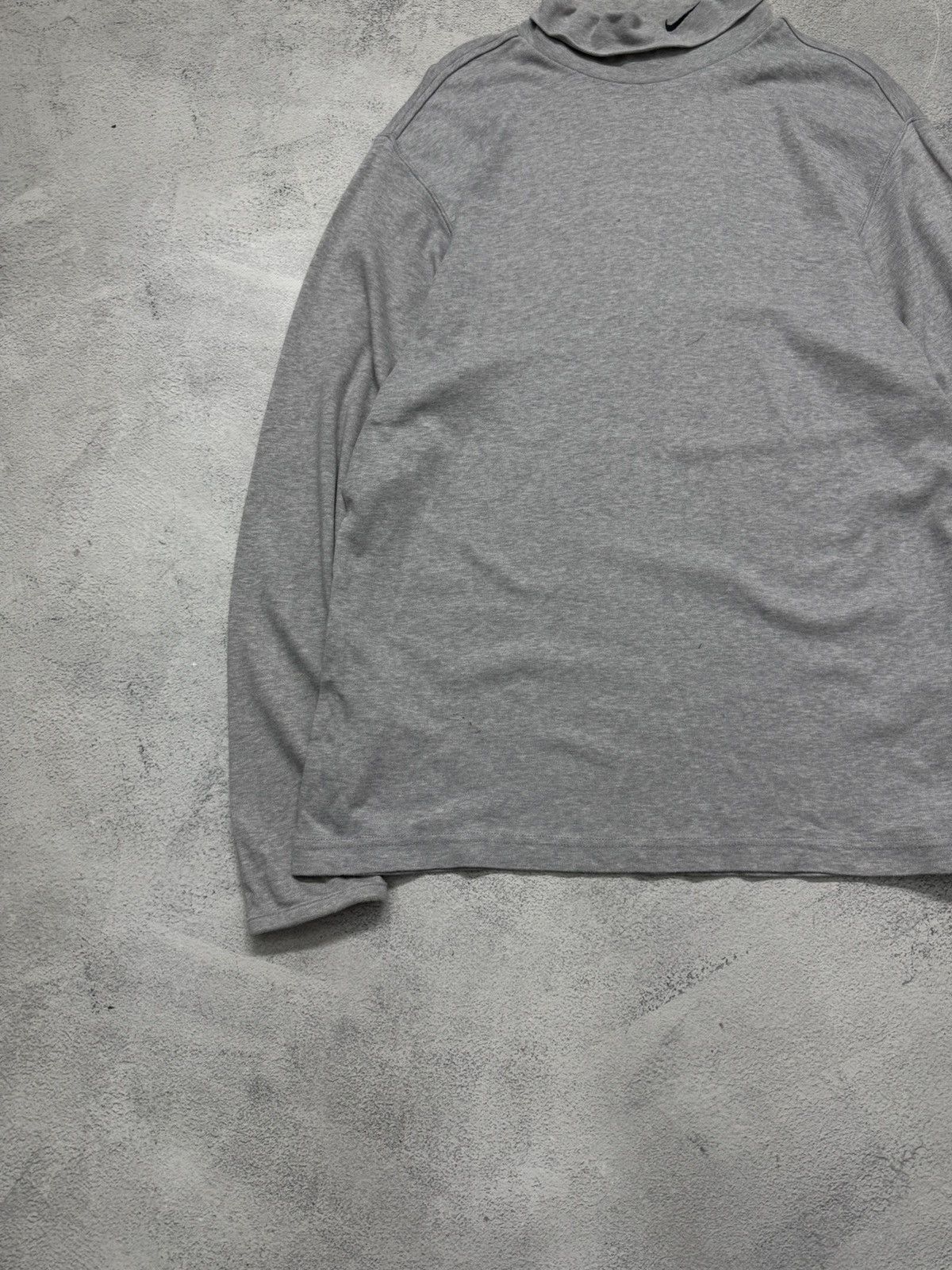 Nike Vintage Y2K Nike Long Sleeve Mini Swoosh 90’s Size US M / EU 48-50 / 2 - 8 Thumbnail