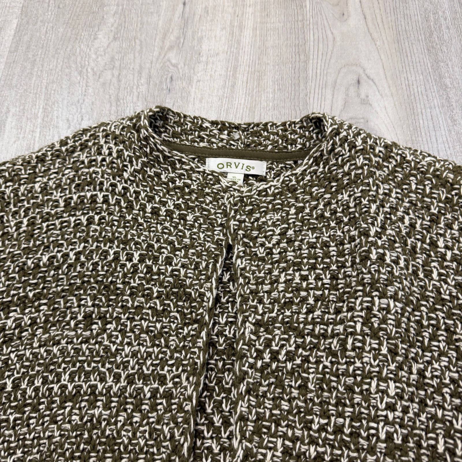 Orvis Orvis Chunky Knit Cardigan Sweater Women's Extra Large Size XL / US 12-14 / IT 48-50 - 3 Thumbnail