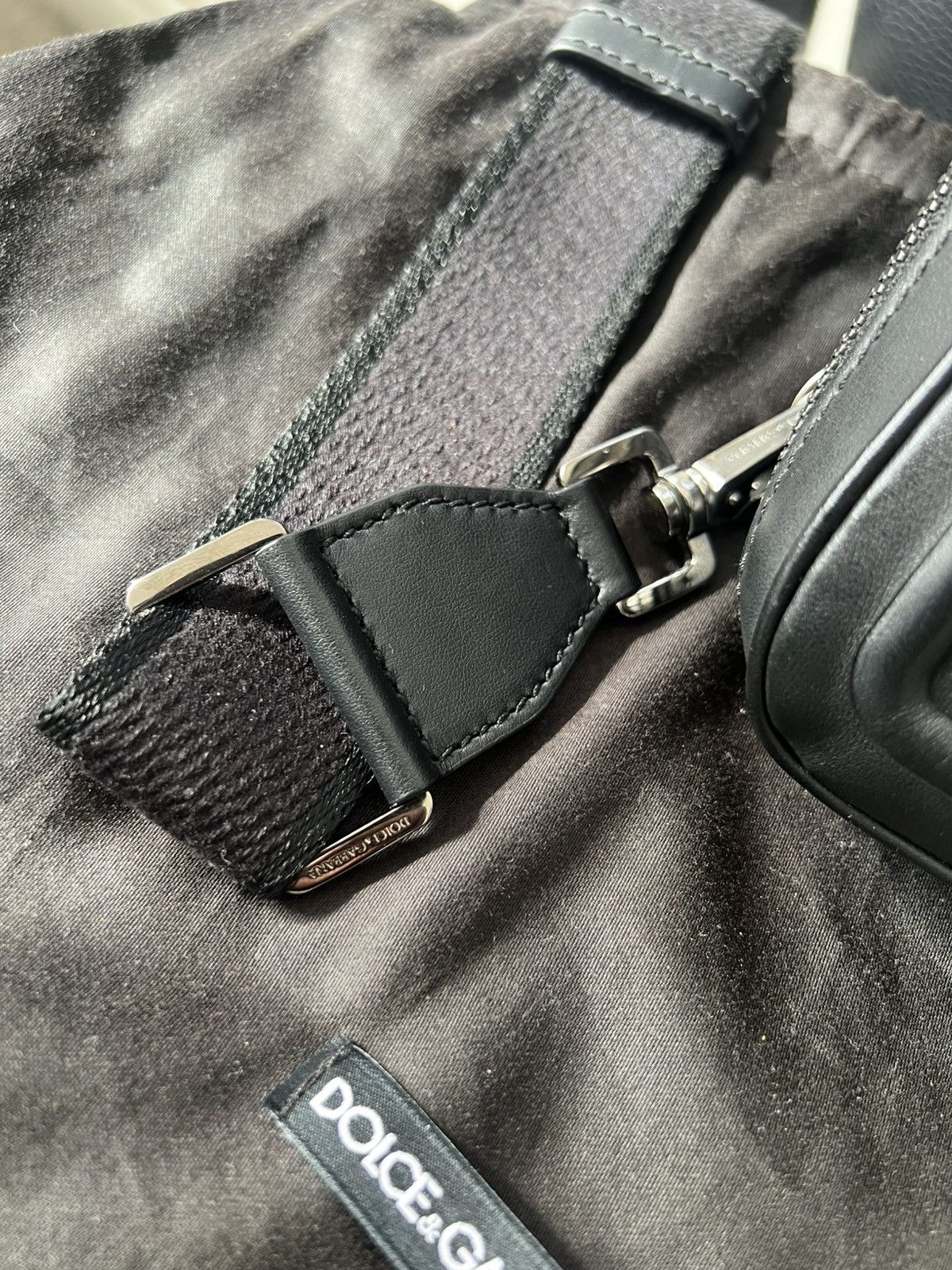 Dolce & Gabbana Dolce & Gabbana Leather Embossed Bag Size ONE SIZE - 13 Thumbnail