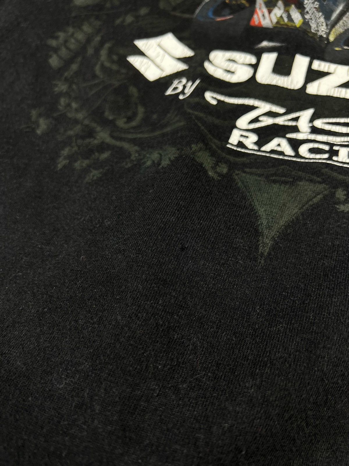 Japanese Brand Suzuki Moto Racing vintage t shirt gothic tribal Size US XL / EU 56 / 4 - 7 Thumbnail