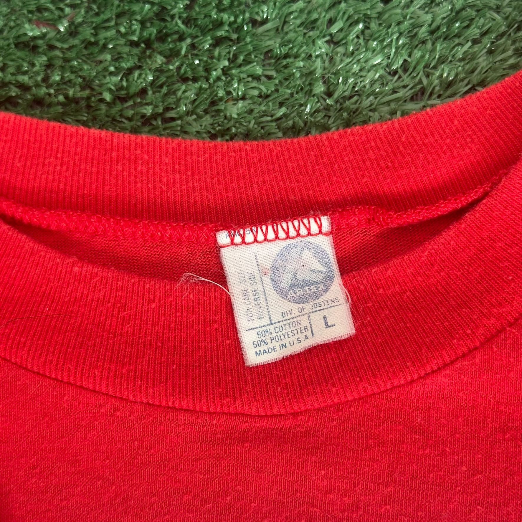 Vintage Vintage 80s Cincinnati Reds Mascot T-Shirt Single Stitch Mr. Size US M / EU 48-50 / 2 - 5 Thumbnail