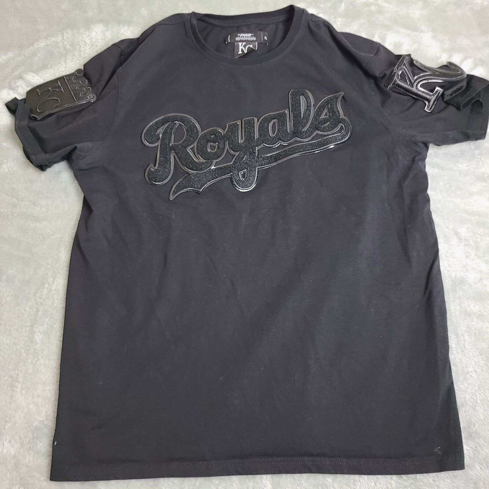 Pro Standard Kansas City Royals Pro Standard Black Team Logo T-Shirt Men' Size US XL / EU 56 / 4 - 1 Thumbnail