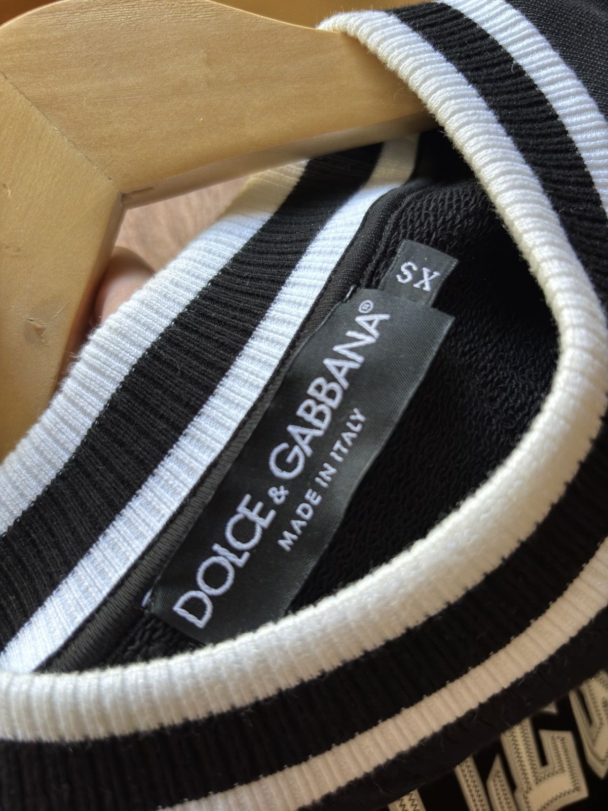 Dolce & Gabbana Dolce & Gabbana Logo Appliqué Varsity Sweatshirt Size US XS / EU 42 / 0 - 3 Thumbnail