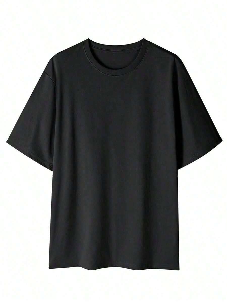 Other Men's Summer Letter Print Ice Silk Short Sleeve Tee Size US S / EU 44-46 / 1 - 2 Thumbnail