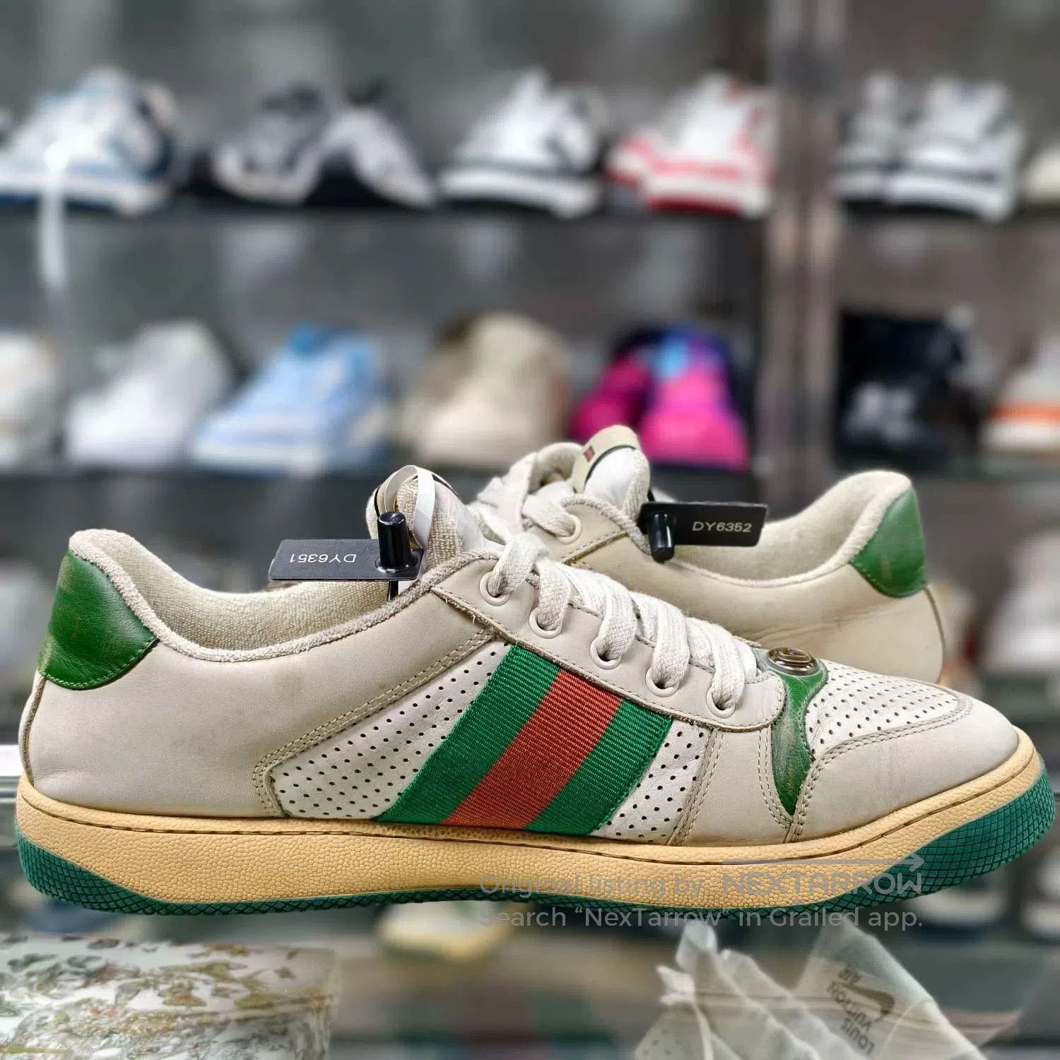 Gucci gucci distressed sneakers size 8 for men. Size US 10 / EU 43 - 5 Thumbnail
