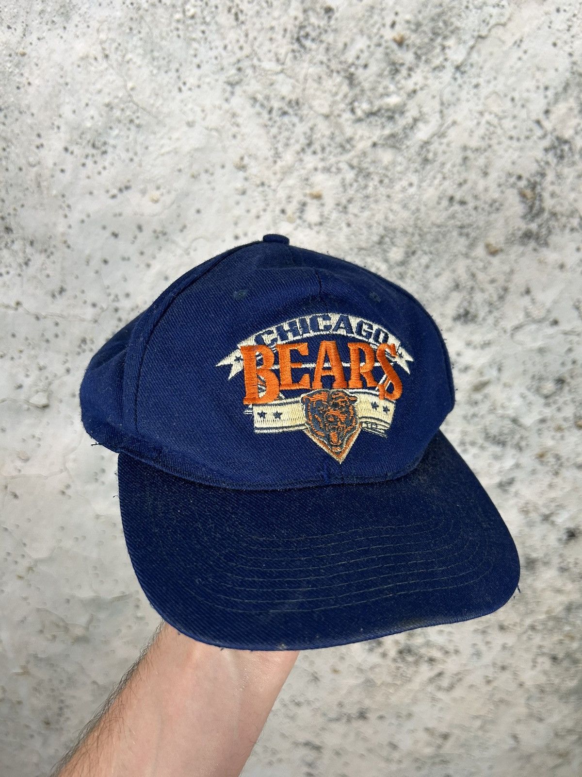 NFL × Vintage Vintage NFL Chicago Bears Hat 90s Rare Hype Sportswear Size ONE SIZE - 1 Thumbnail