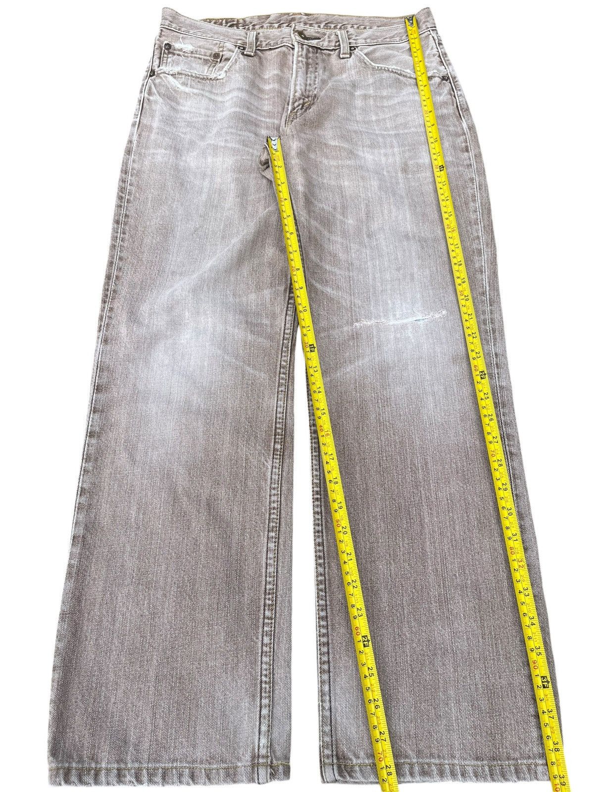 Levi's Vintage Y2K Levi’s 502 Brown Faded Washed Straight Leg Jeans Size US 32 / EU 48 - 13 Thumbnail