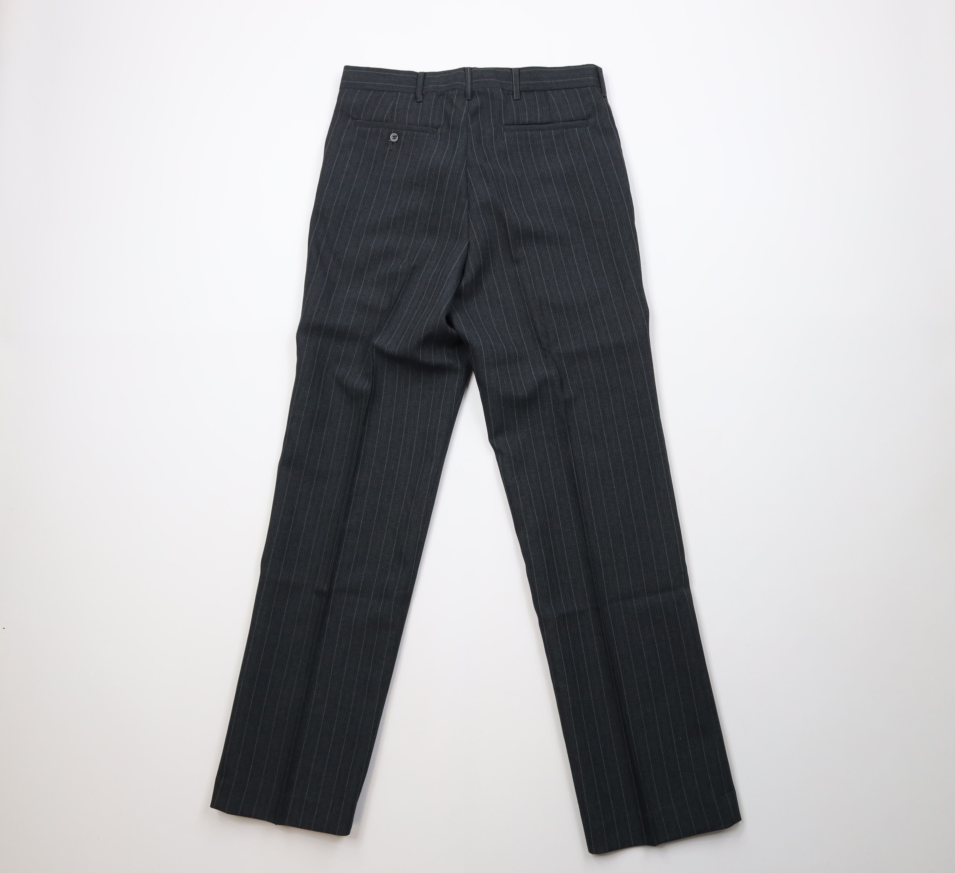 Vintage Vintage 70s Streetwear Knit Flared Chino Pants Gray USA Size US 32 / EU 48 - 9 Thumbnail