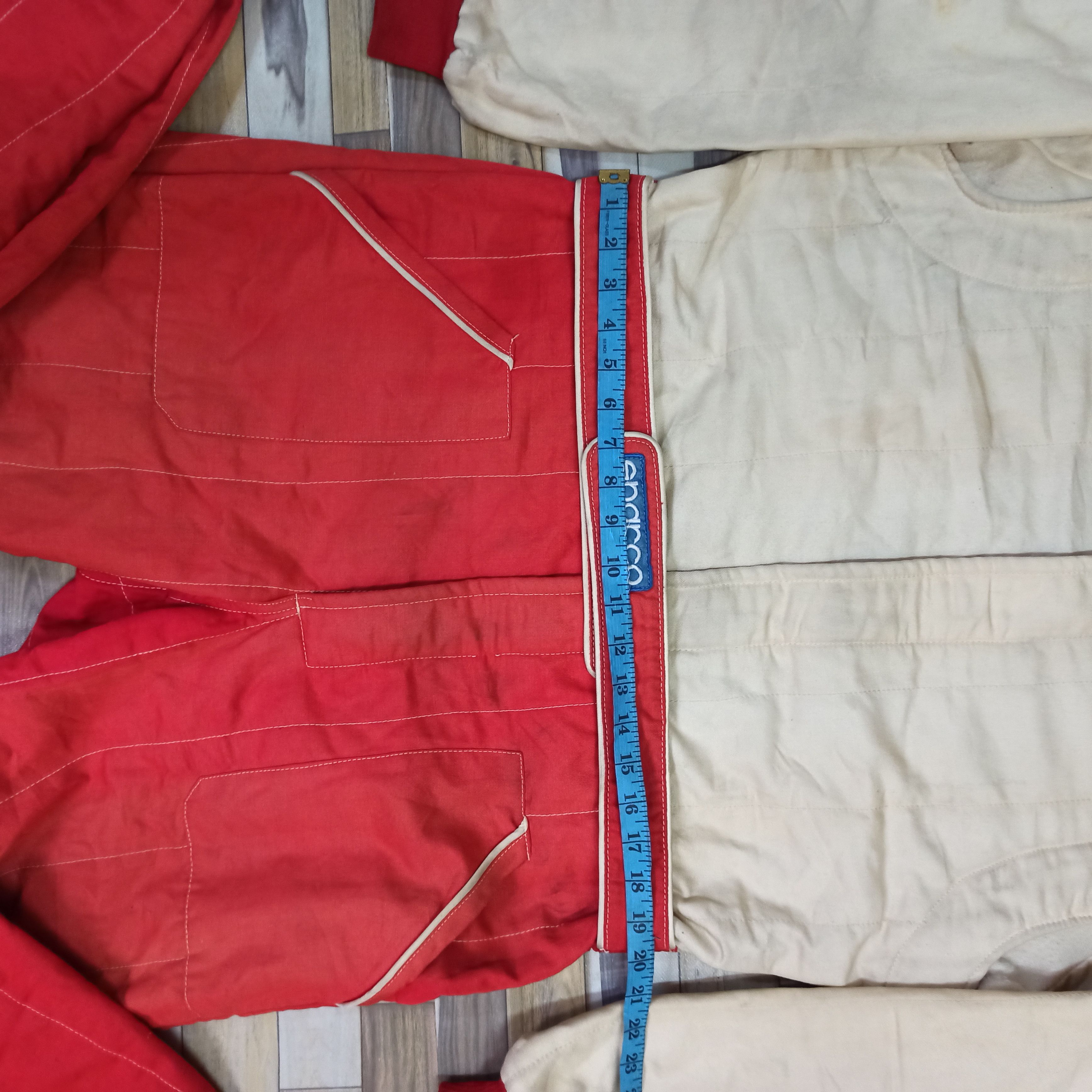 Vintage RARE SPARCO RACING OVERALL SUIT SPRINT MADE IN EUROPE Size US 42 / EU 58 - 5 Thumbnail
