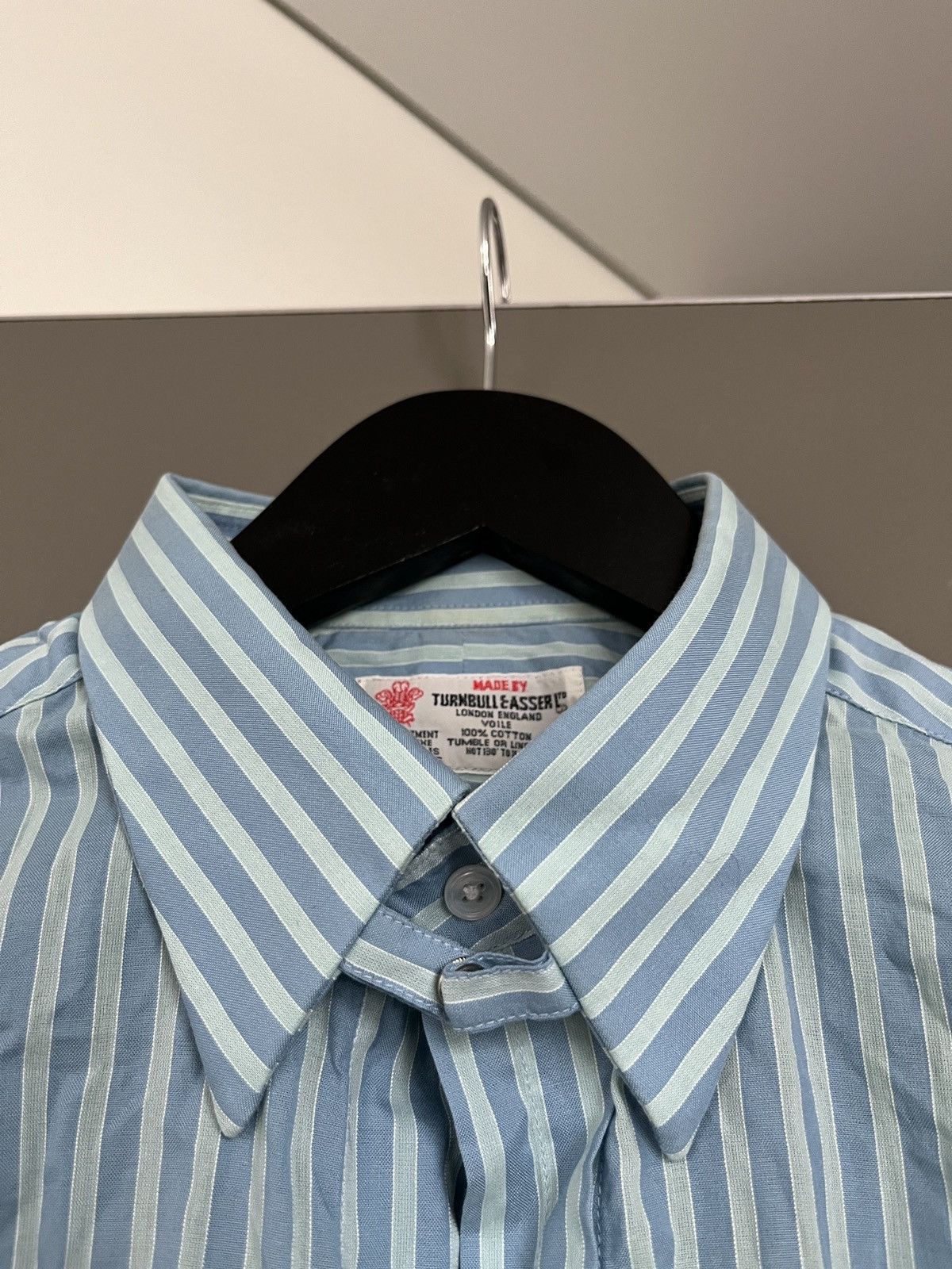 Turnbull & Asser Turnbull & Asser Stripped Luxury Shirt Size US M / EU 48-50 / 2 - 5 Thumbnail