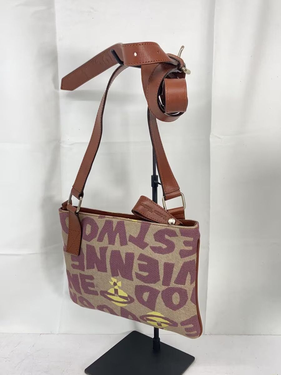 Vivienne Westwood Orb Canvas Shoulder Bag Size ONE SIZE - 2 Thumbnail