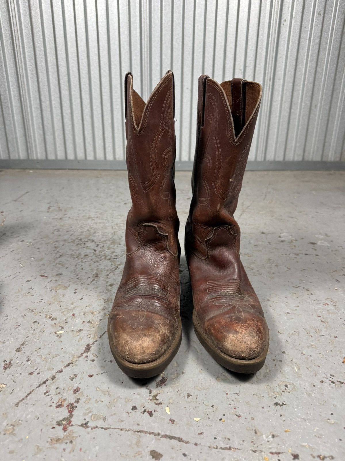 Durango 90s Vintage Durango Usa MadeRound toe Cowhide Cowboy Boots Size US 8 / EU 41 - 4 Thumbnail