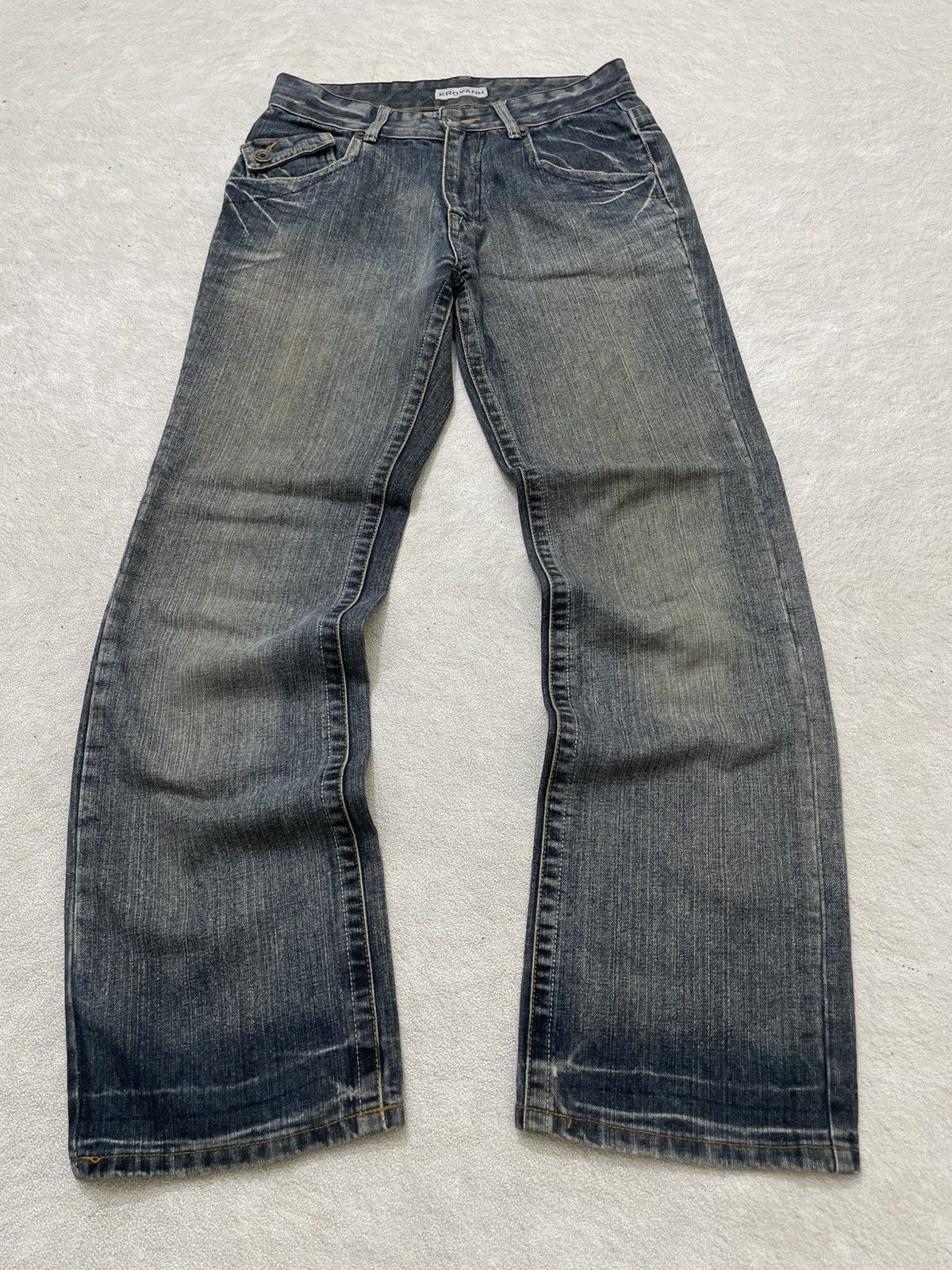 パンツ 00s hysteric glamour scab denim Hysteric Glamour SS06 Sample Distressed Scab Denim | Grailed