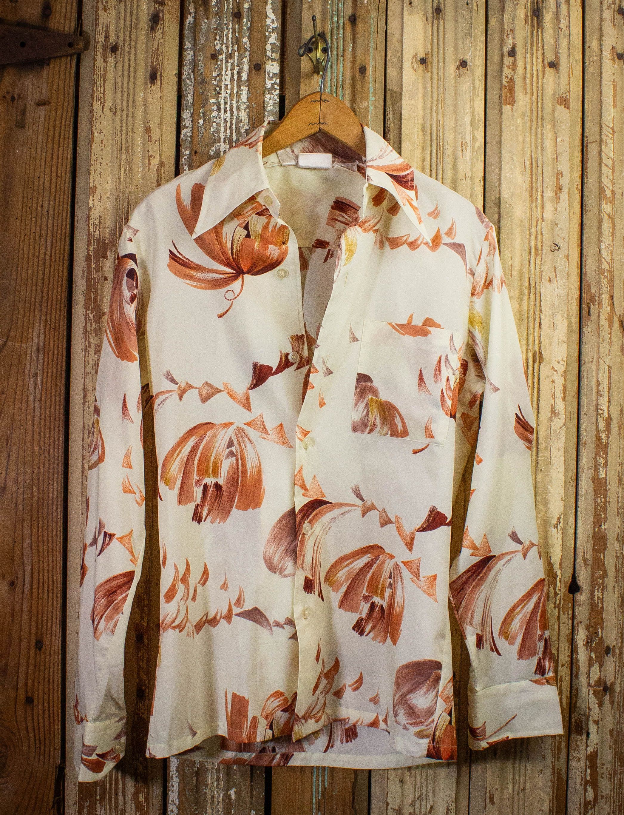 Vintage Kings Road Abstract Disco Button Up Shirt 70s