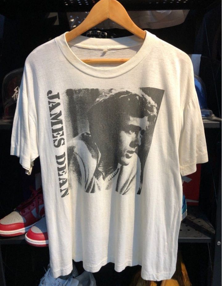 Band Tees Vintage James Dean 80s Size US L / EU 52-54 / 3 - 1 Thumbnail