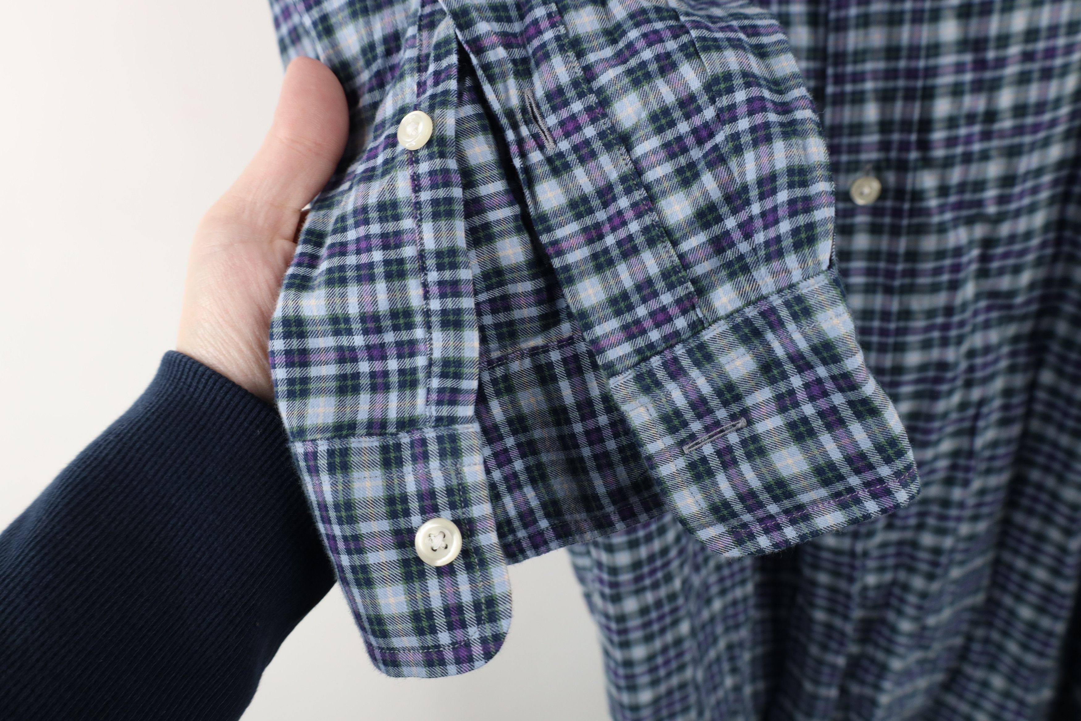 Ralph Lauren × Vintage Vintage Ralph Lauren Lightweight Collared Button Down Shirt Size US L / EU 52-54 / 3 - 7 Thumbnail