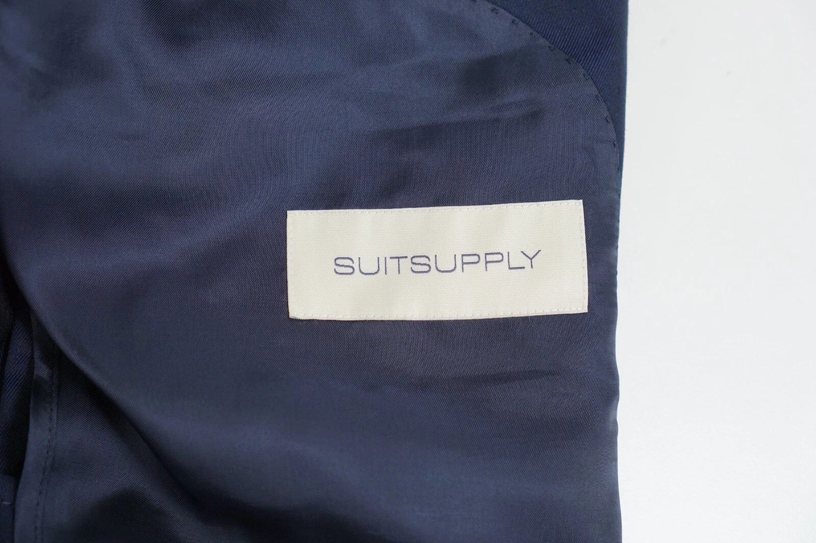 Suitsupply Men Suitsupply Blazer La Spalla Peak Blue Wool Ariston US52S Size 52S - 5 Thumbnail