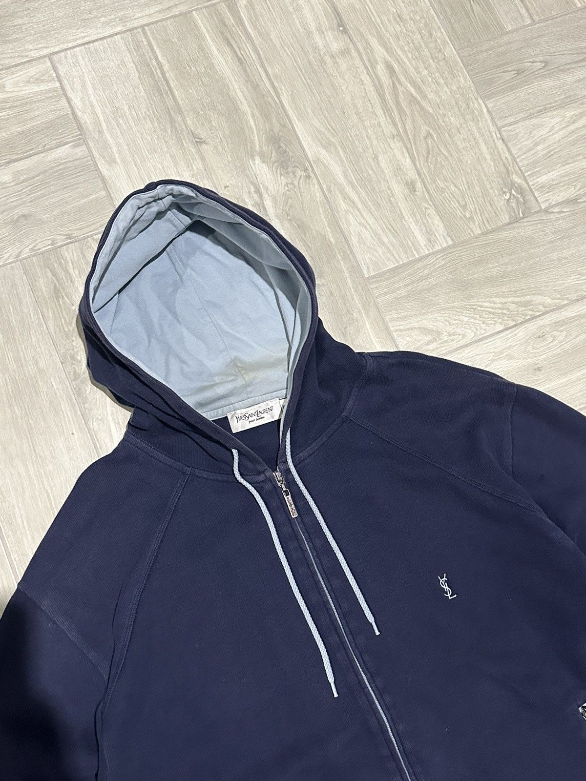 Yves Saint Laurent Vintage Zip Hoodie
