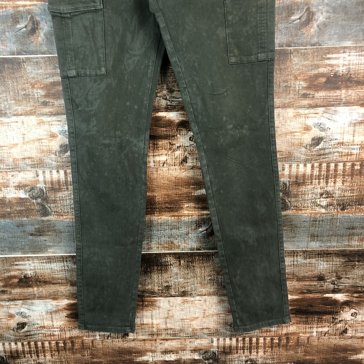 Uniqlo DL Uniqlo Green Cargo Multipocket Pants #C661 Size US 28 / EU 44 - 6 Thumbnail