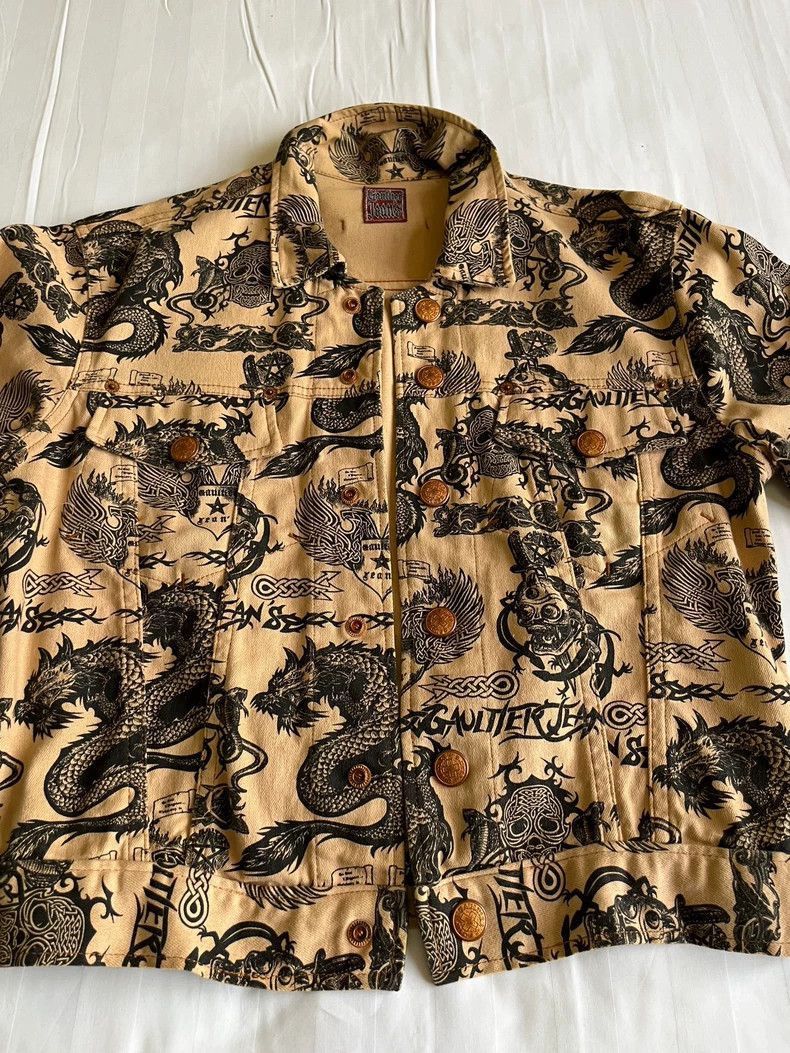 Jean Paul Gaultier Jean Paul Gaultier Vintage Dragon Jacket-2506 Size M / US 6-8 / IT 42-44 - 7 Thumbnail