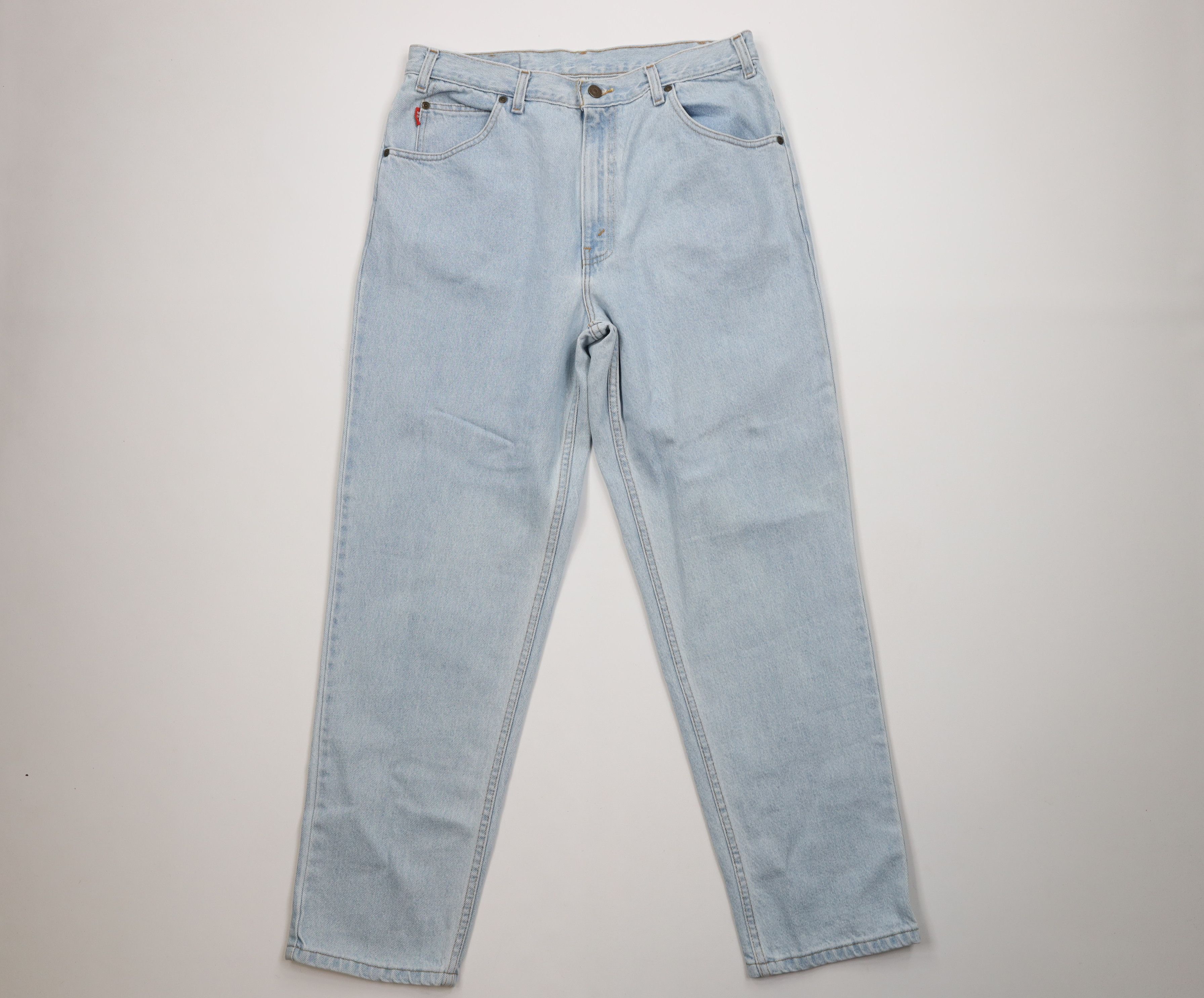 Bugle Boy Vintage 90s Bugle Boy Tapered Leg Denim Jeans USA Blue Size US 34 / EU 50 - 1 Thumbnail